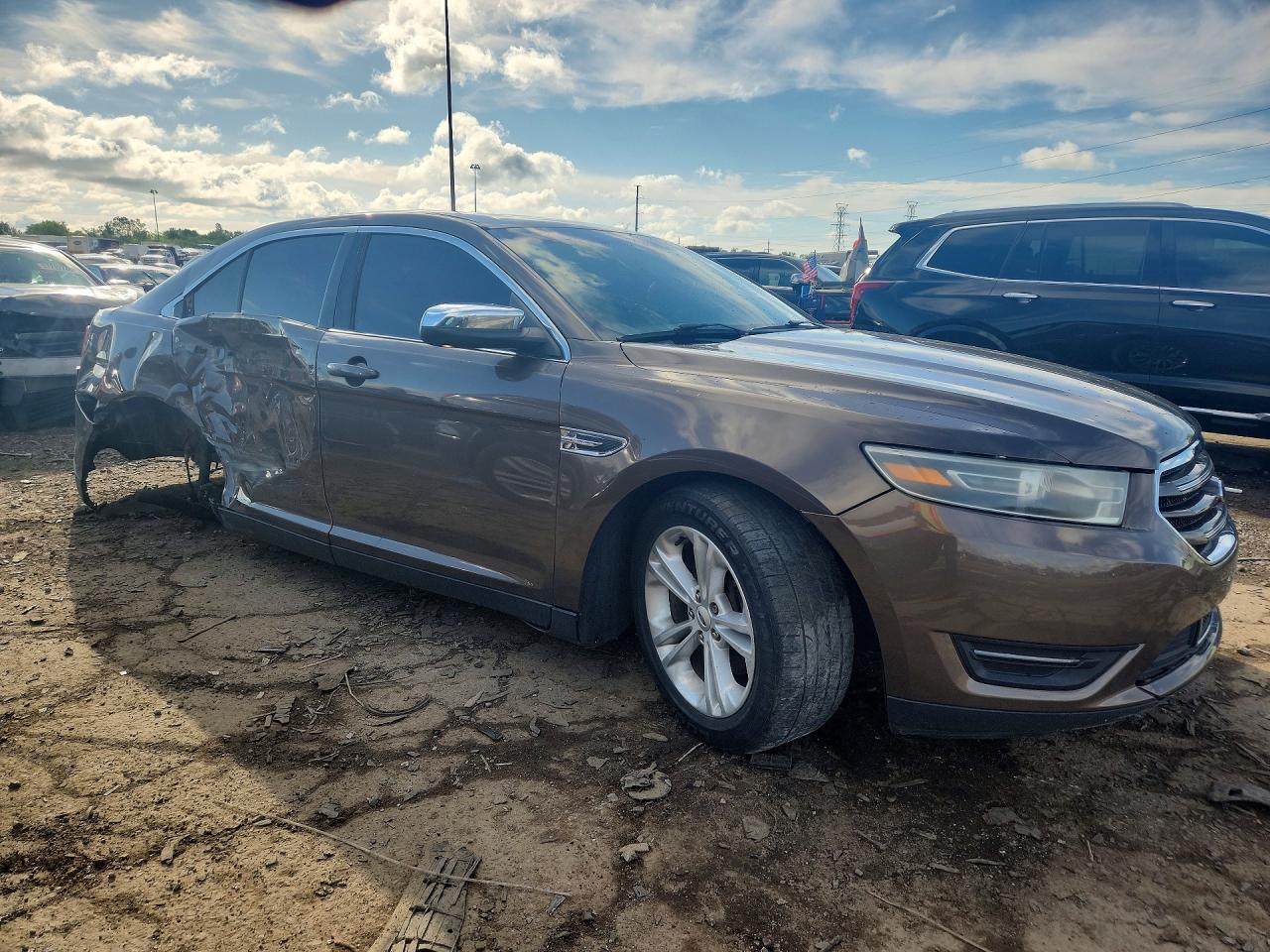 2015 Ford Taurus Limited Brown vin: 1FAHP2F84FG116332