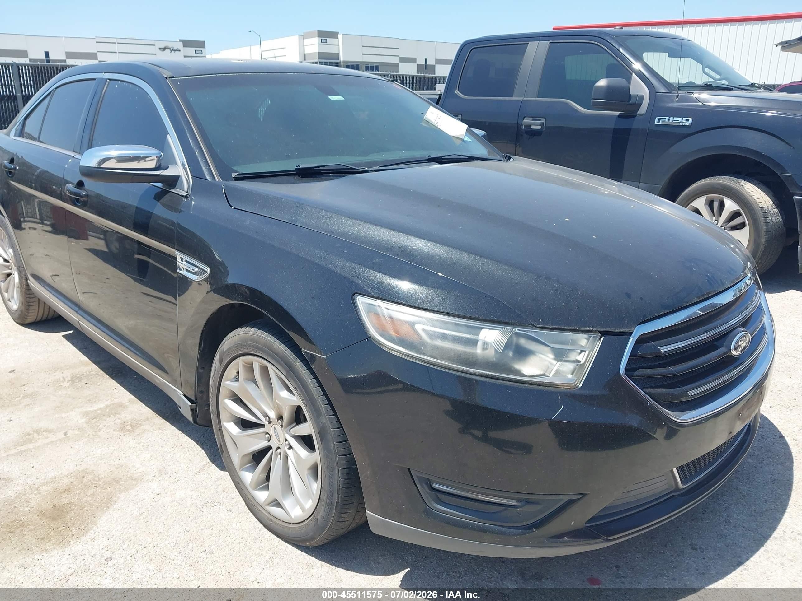 2015 Ford Taurus Limited Black vin: 1FAHP2F84FG117531