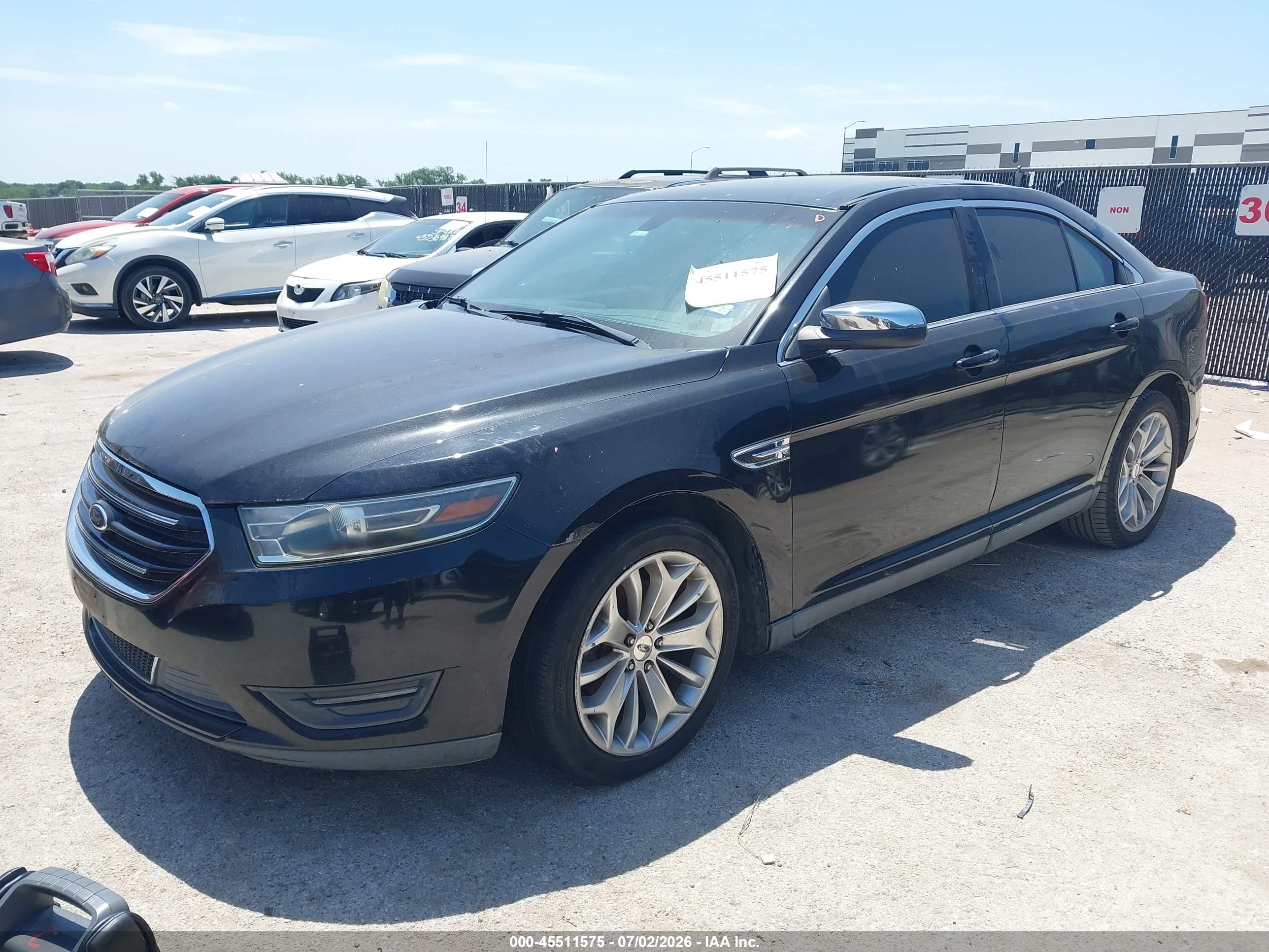 2015 Ford Taurus Limited Black vin: 1FAHP2F84FG117531
