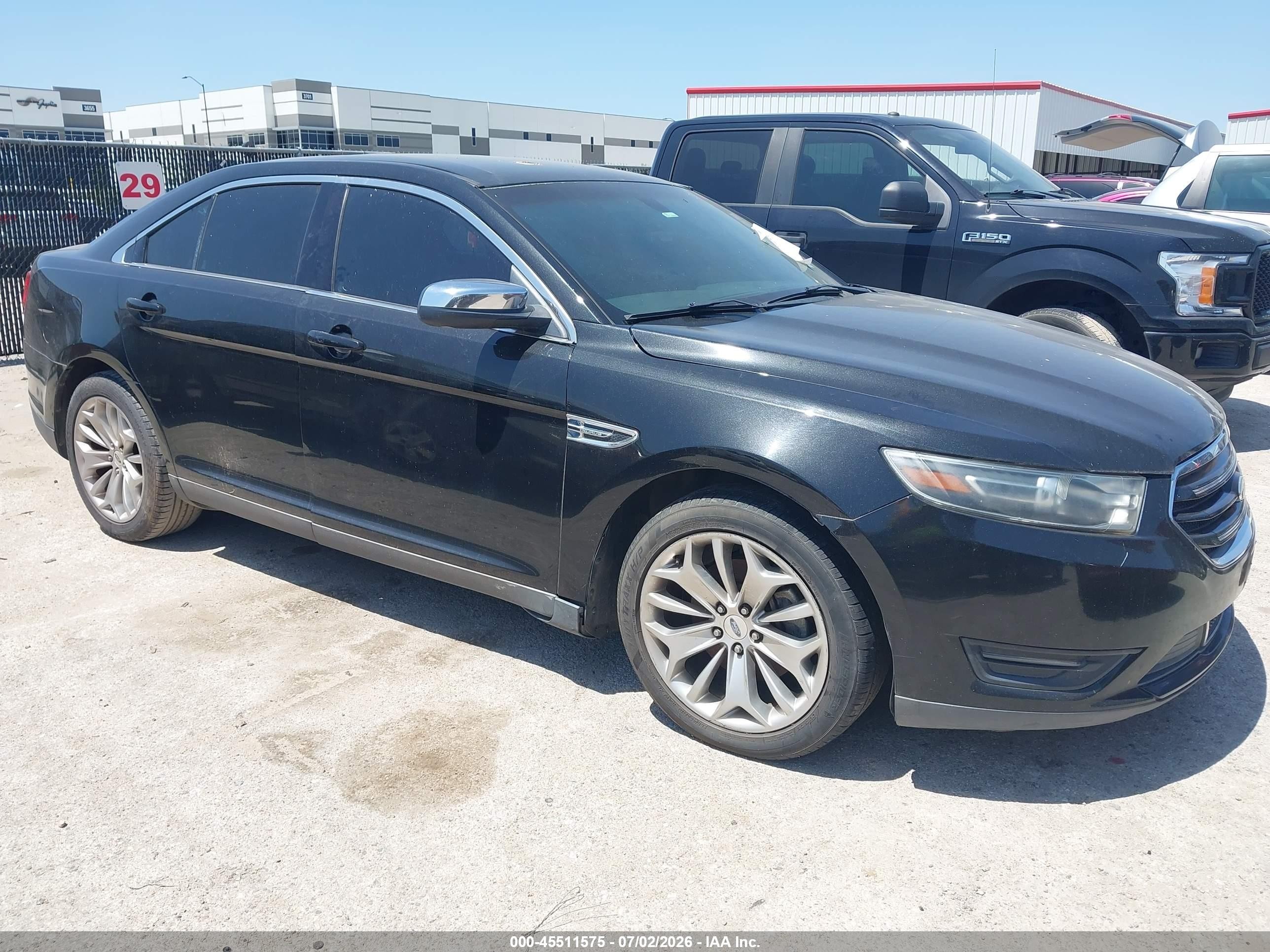 2015 Ford Taurus Limited Black vin: 1FAHP2F84FG117531