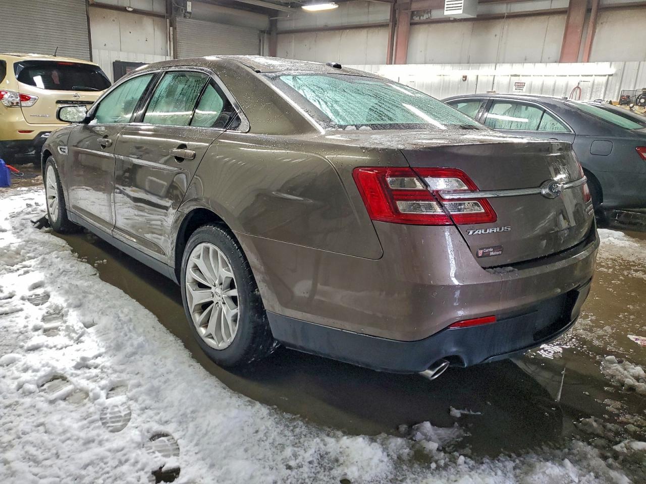 2015 Ford Taurus Limited Brown vin: 1FAHP2F84FG119151