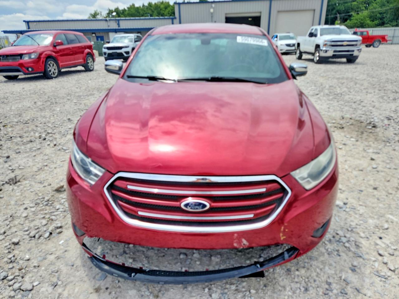 2013 Ford Taurus Limited Красный vin: 1FAHP2F85DG136523