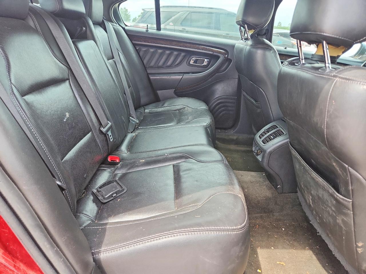 2013 Ford Taurus Limited Красный vin: 1FAHP2F85DG136523