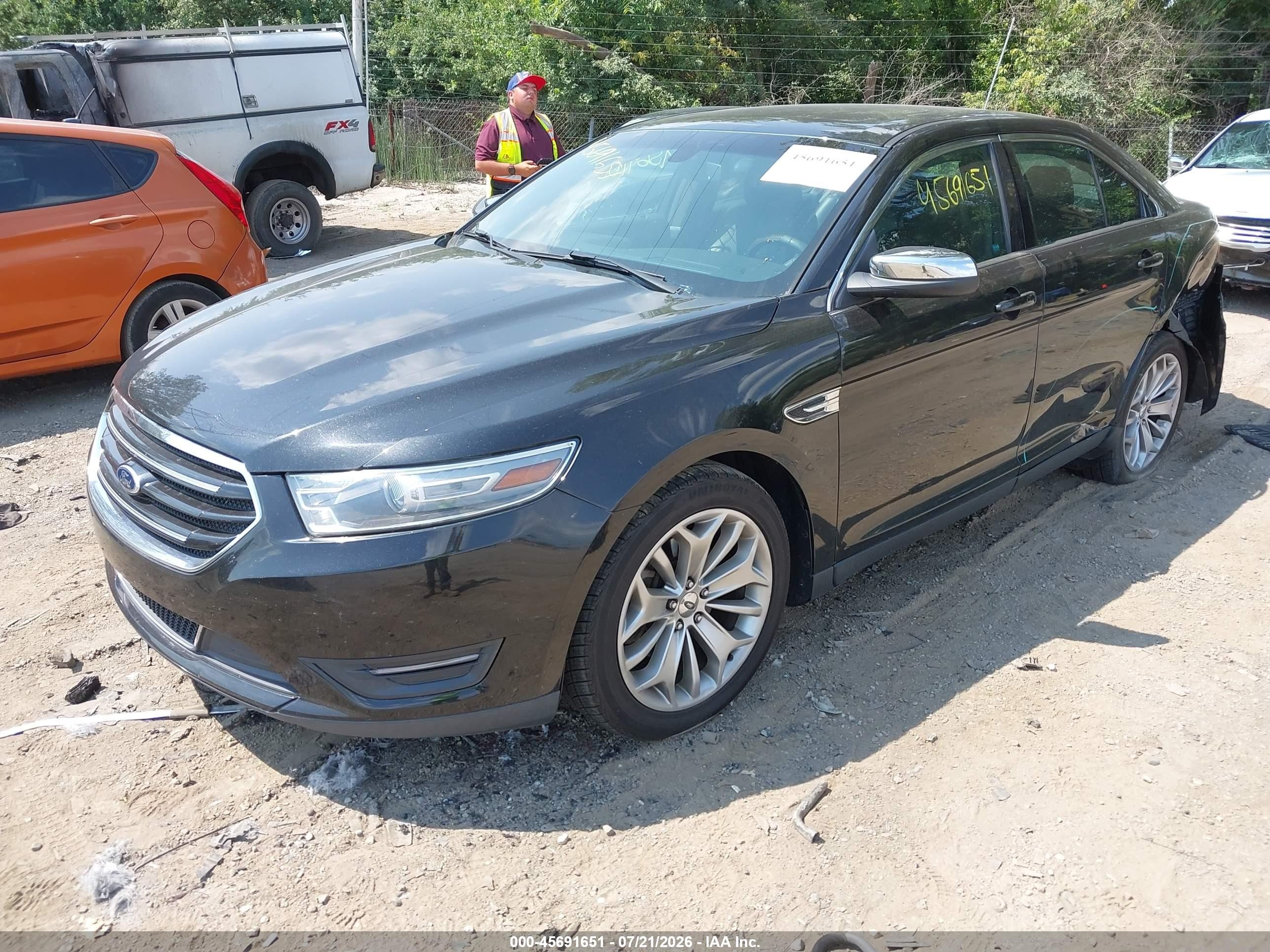 2013 Ford Taurus Limited Black vin: 1FAHP2F85DG175693
