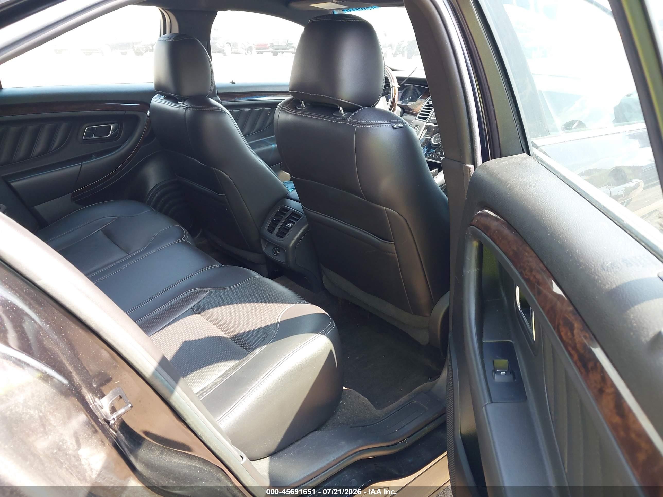 2013 Ford Taurus Limited Black vin: 1FAHP2F85DG175693