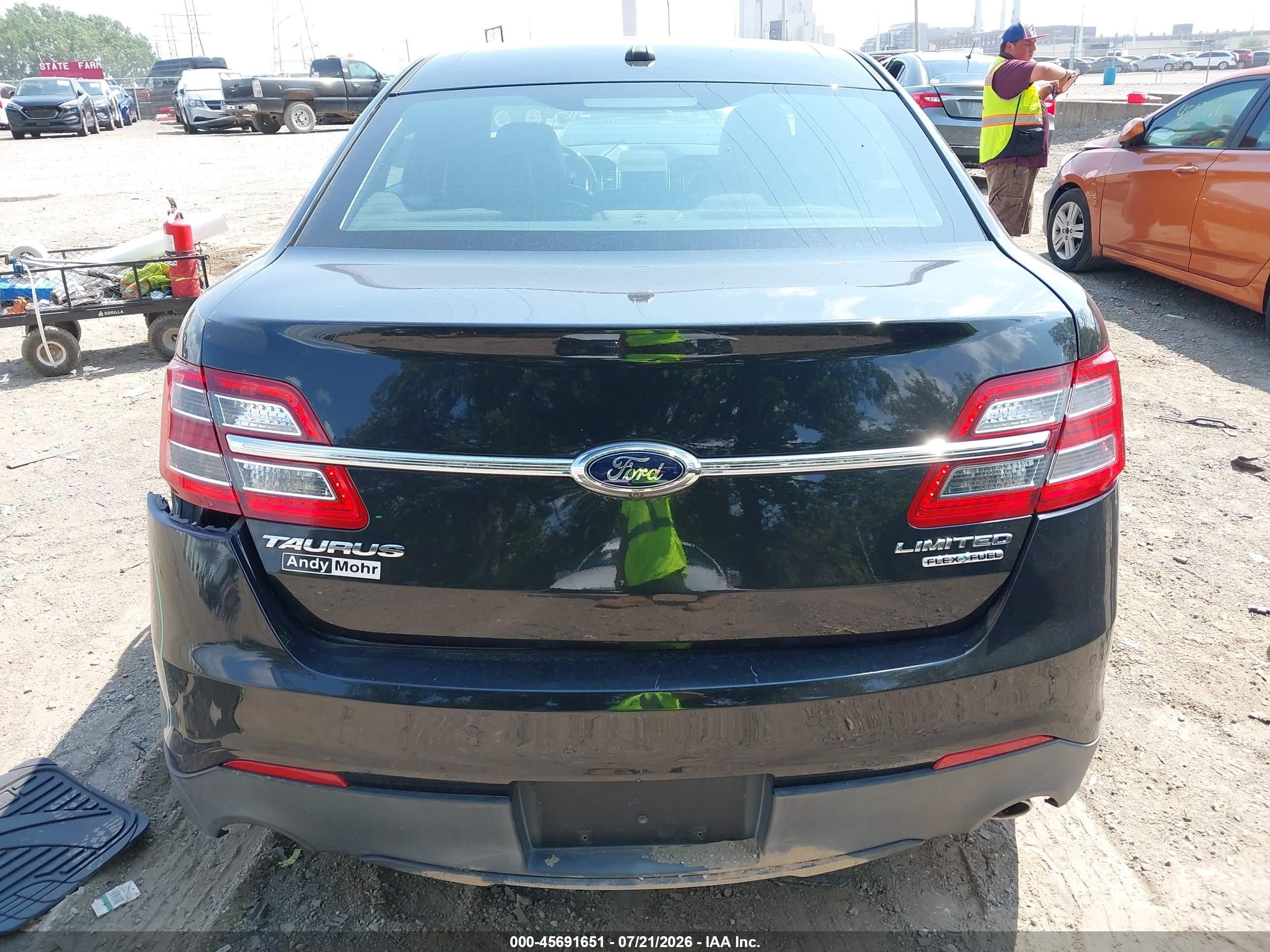2013 Ford Taurus Limited Black vin: 1FAHP2F85DG175693