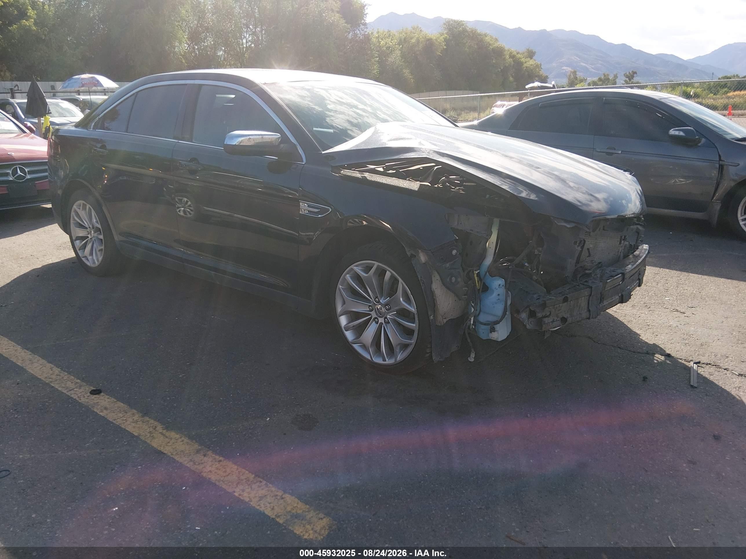 2013 Ford Taurus Limited Black vin: 1FAHP2F85DG210250