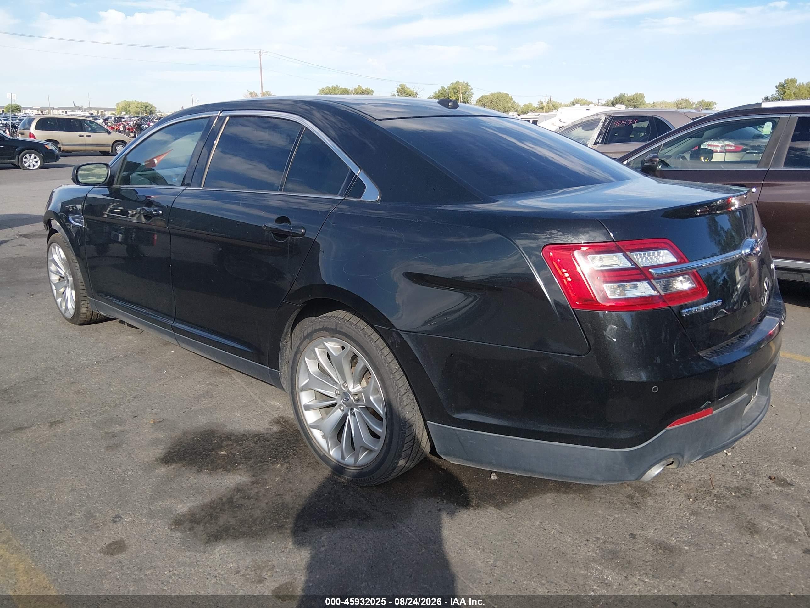 2013 Ford Taurus Limited Black vin: 1FAHP2F85DG210250