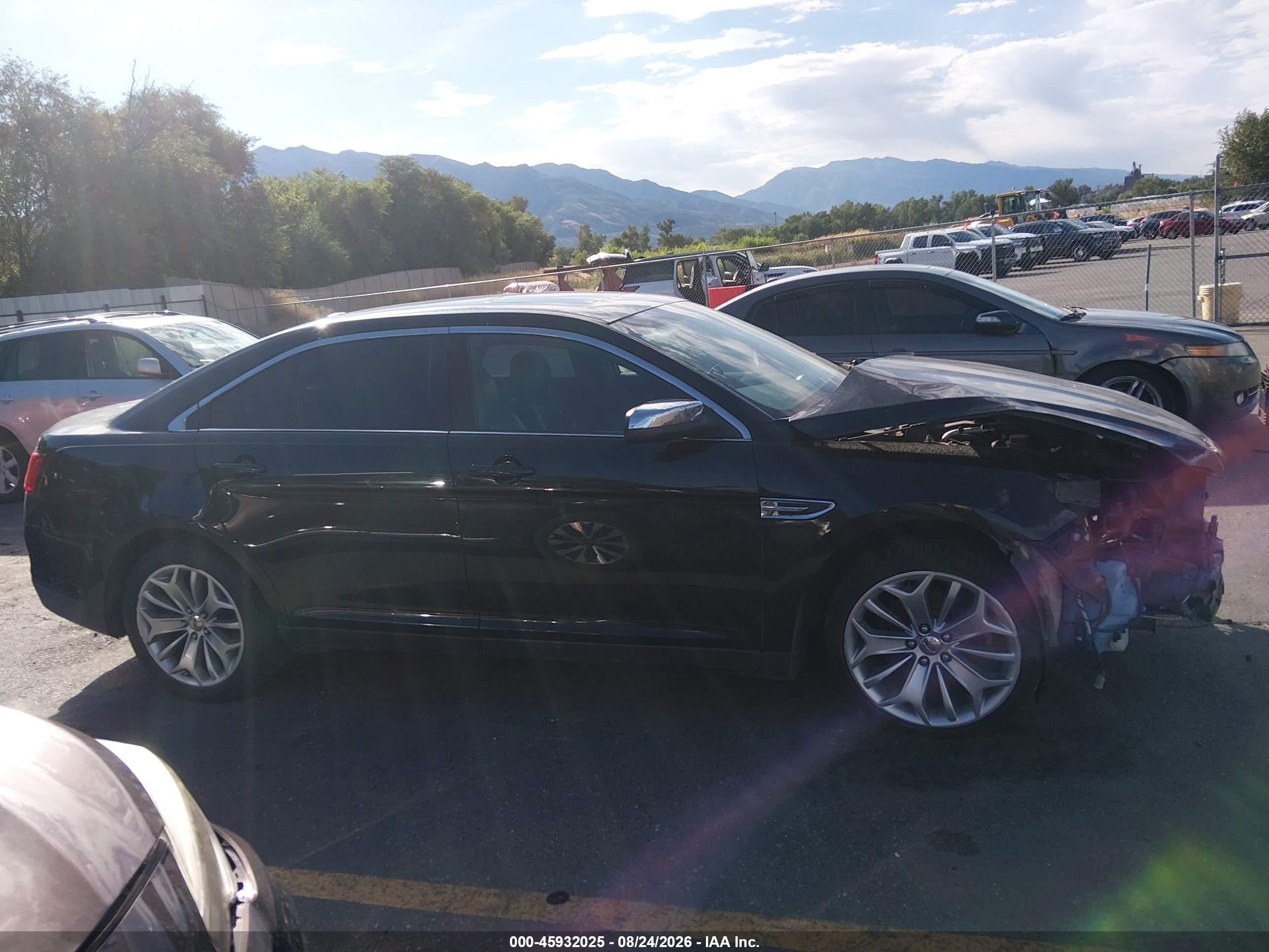 2013 Ford Taurus Limited Black vin: 1FAHP2F85DG210250