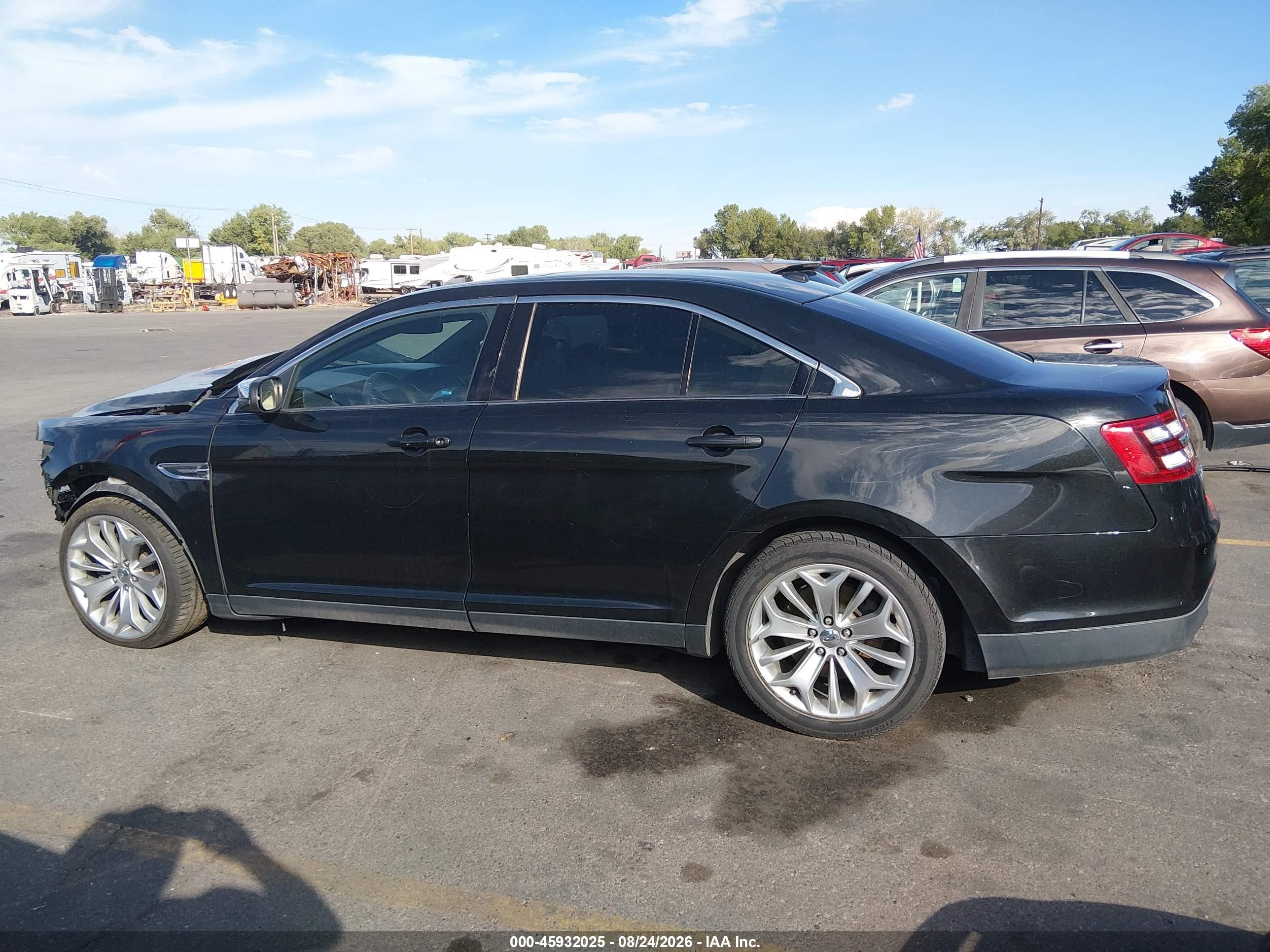 2013 Ford Taurus Limited Black vin: 1FAHP2F85DG210250