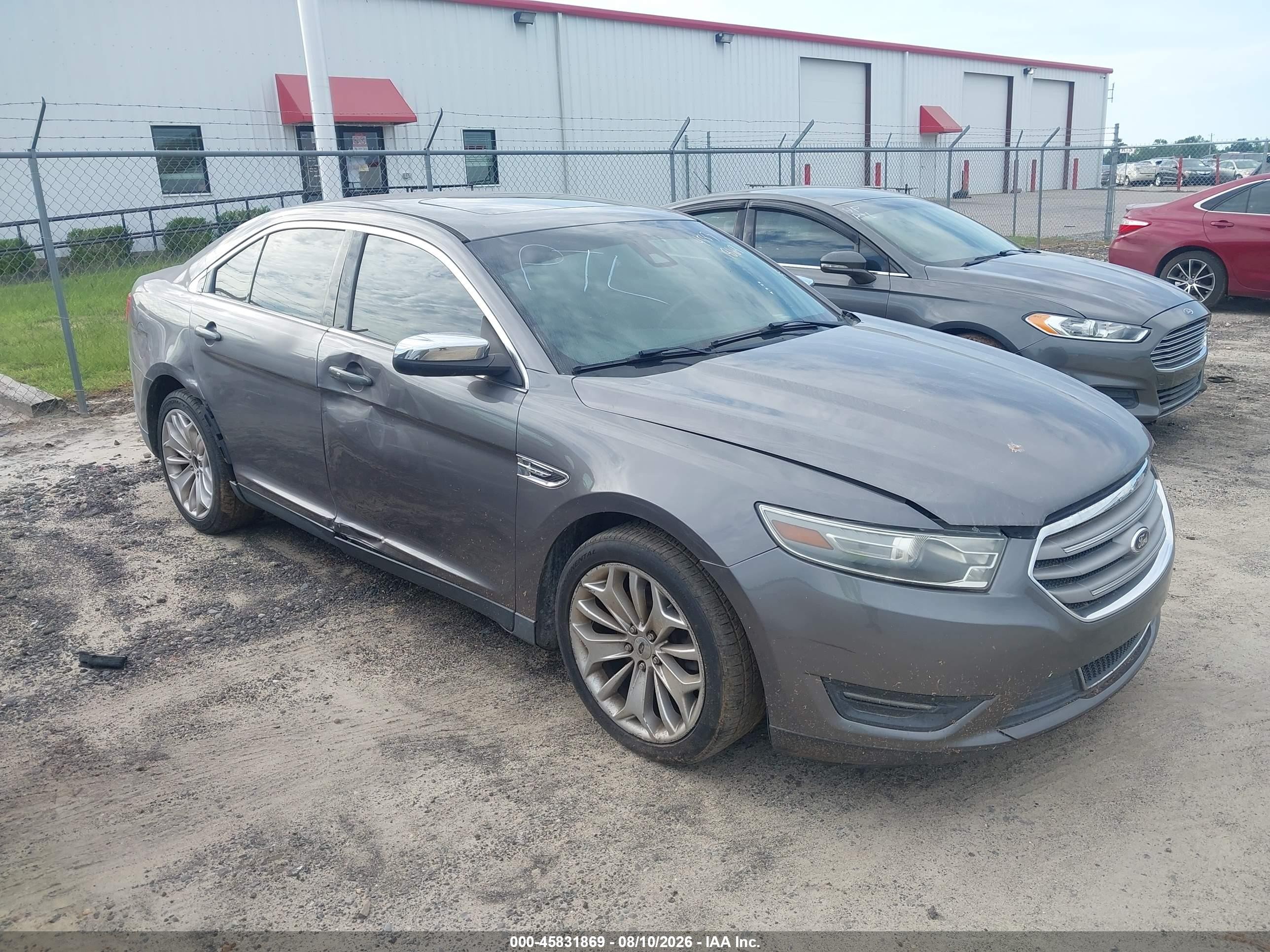2014 Ford Taurus Limited Gray vin: 1FAHP2F85EG102776