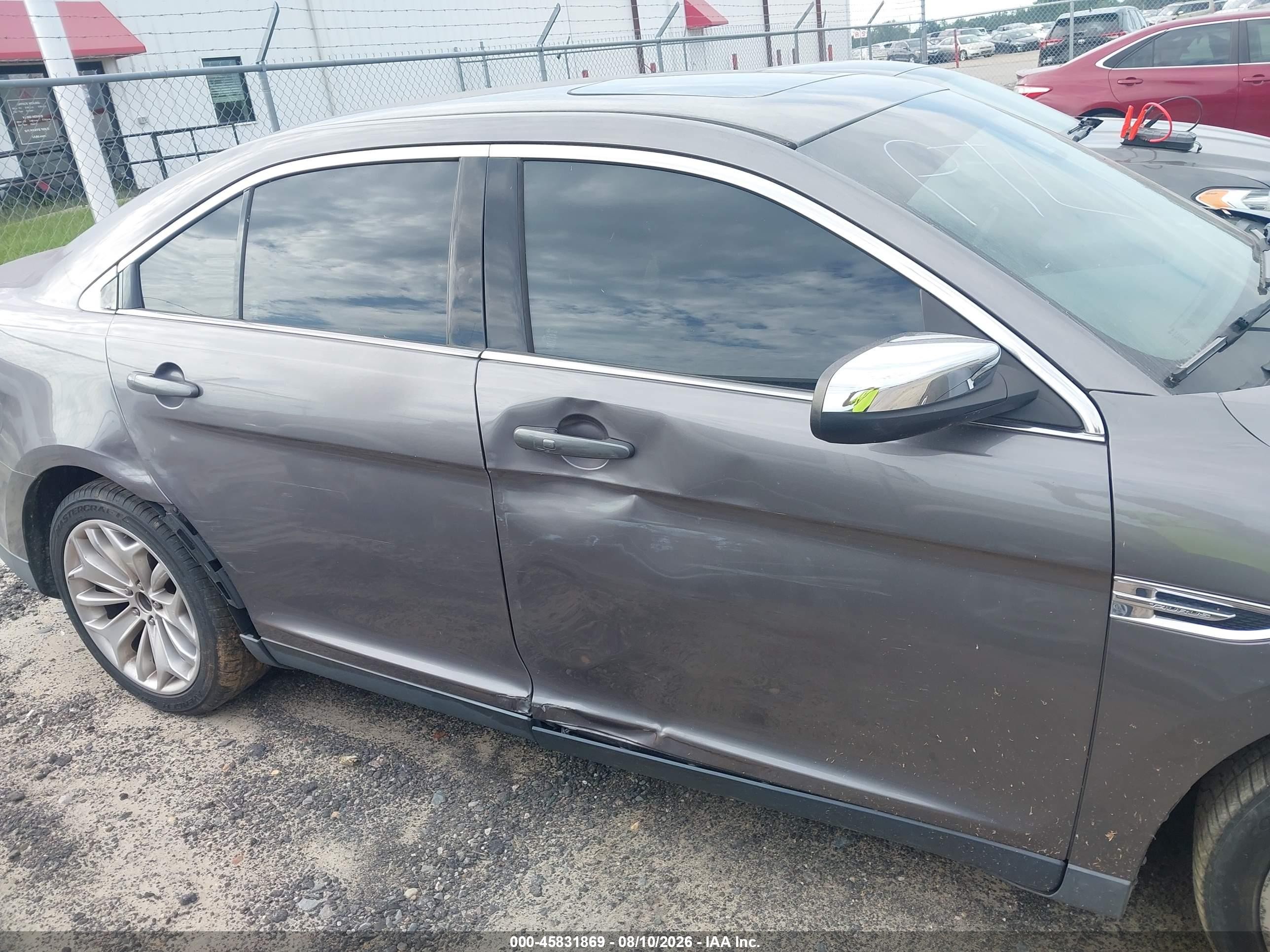 2014 Ford Taurus Limited Gray vin: 1FAHP2F85EG102776