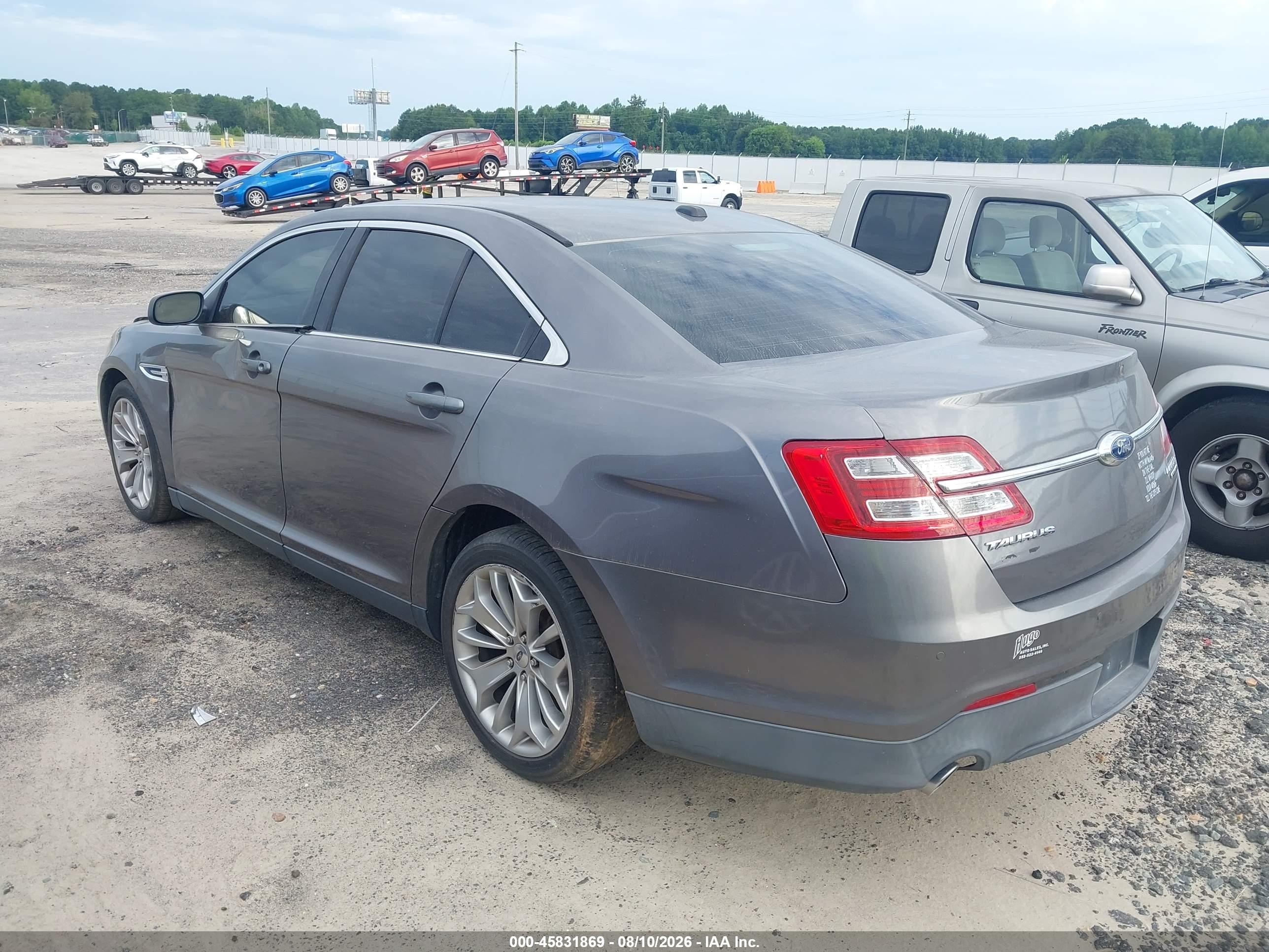 2014 Ford Taurus Limited Gray vin: 1FAHP2F85EG102776