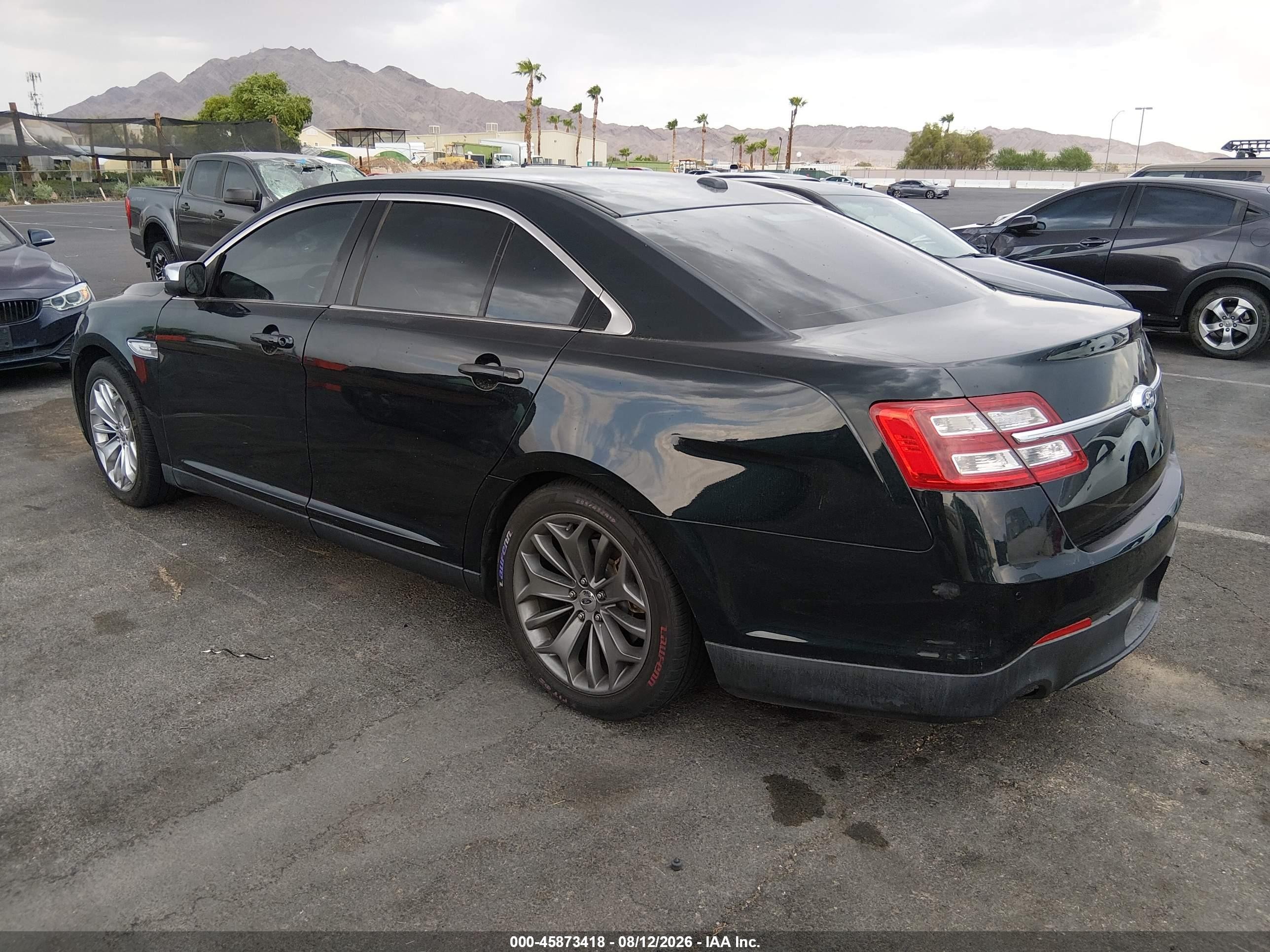 2014 Ford Taurus Limited Black vin: 1FAHP2F85EG110893