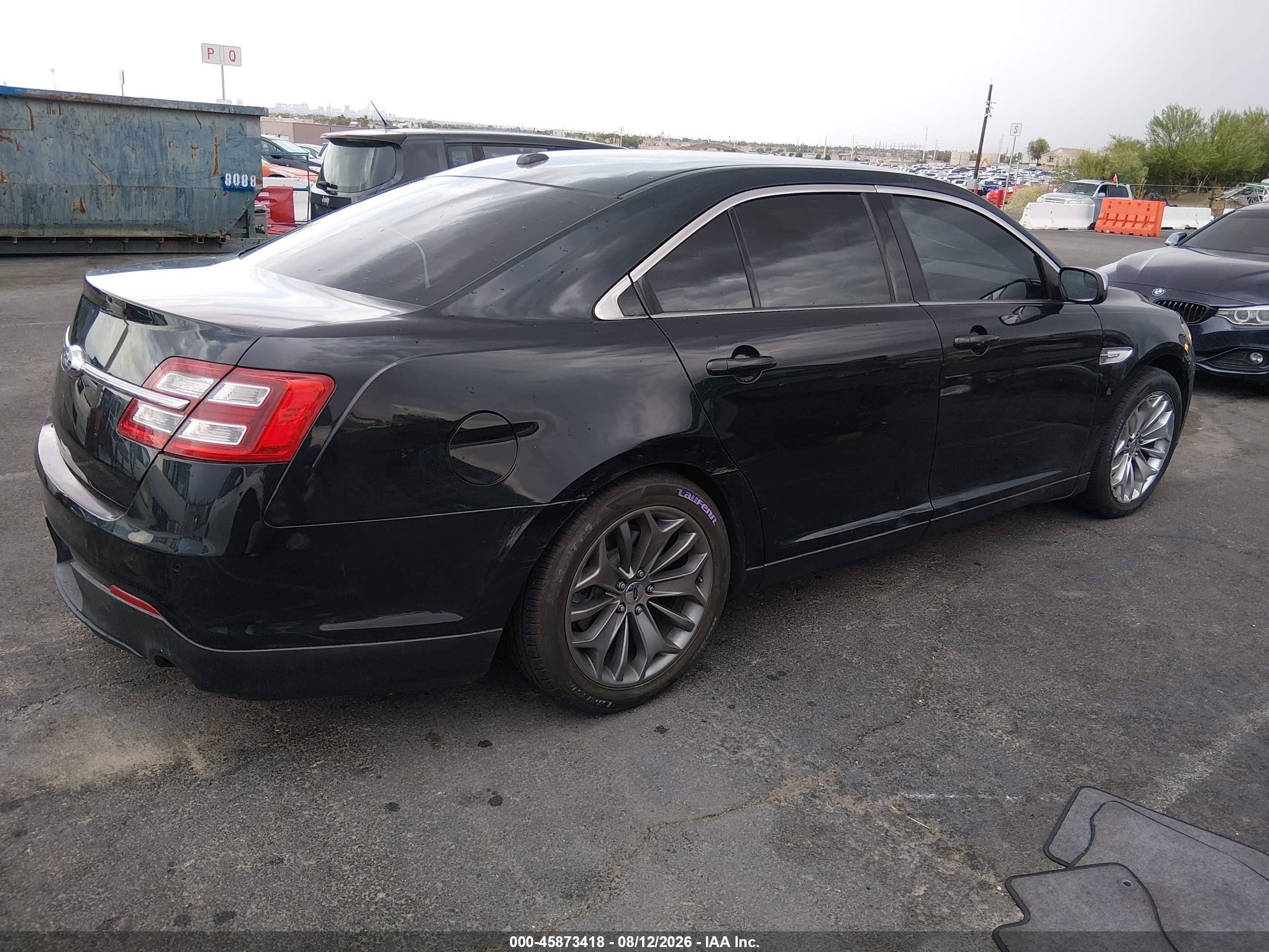 2014 Ford Taurus Limited Black vin: 1FAHP2F85EG110893