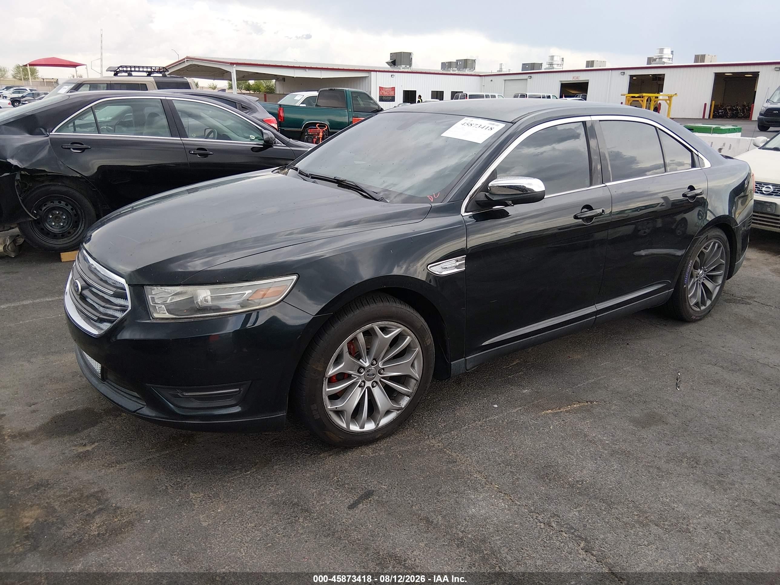 2014 Ford Taurus Limited Black vin: 1FAHP2F85EG110893