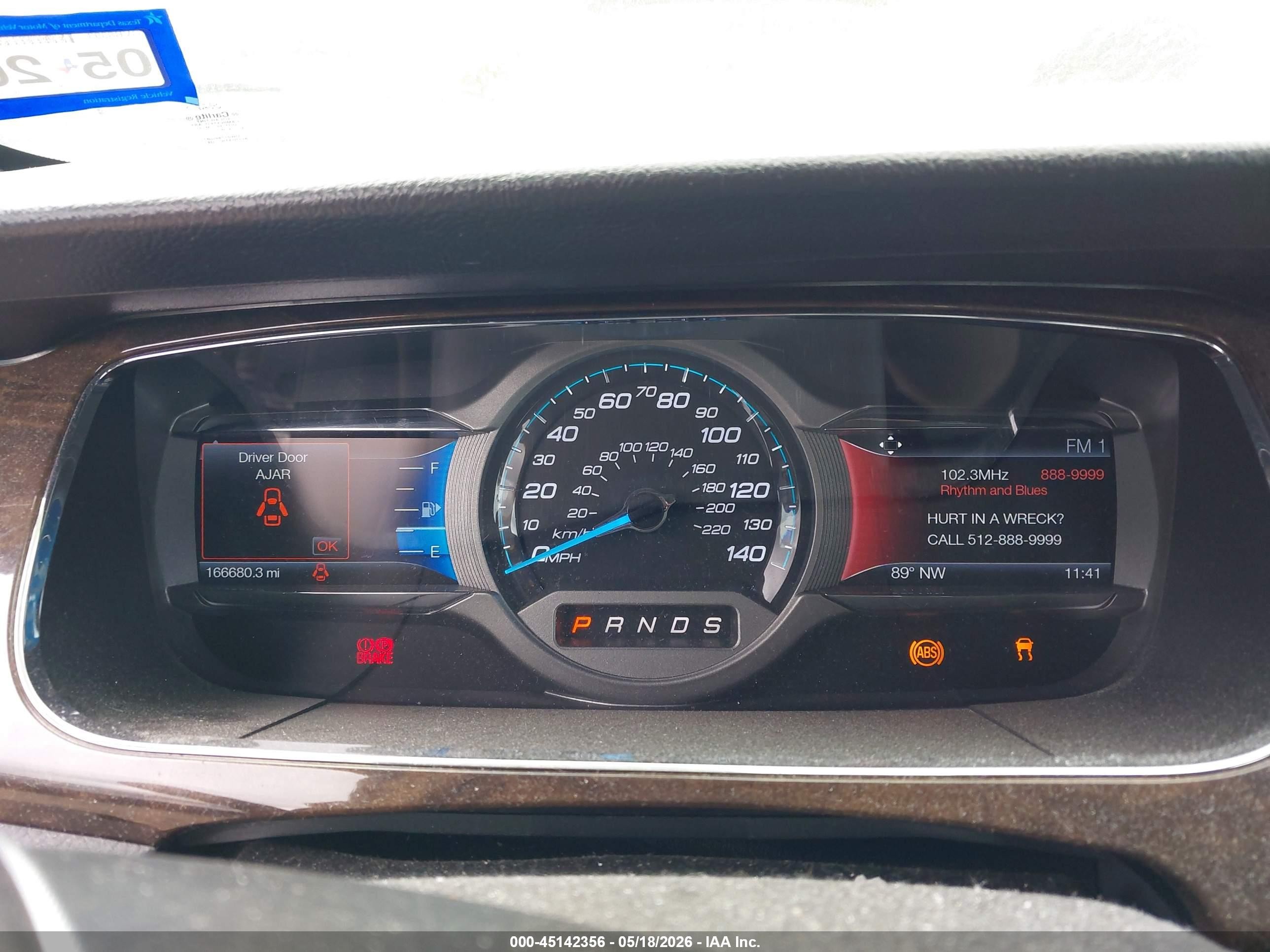 2014 Ford Taurus Limited Серый vin: 1FAHP2F85EG121909