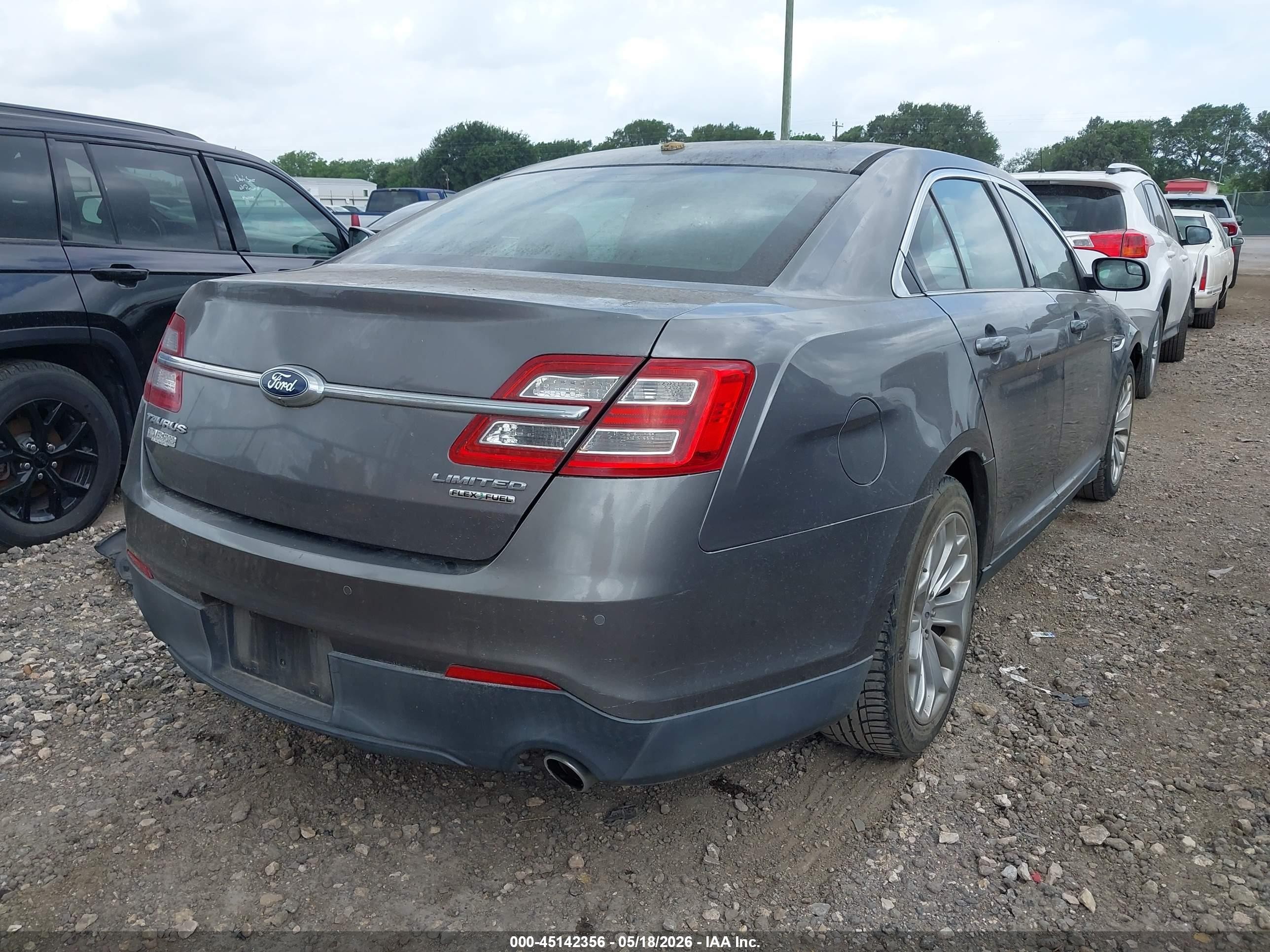 2014 Ford Taurus Limited Серый vin: 1FAHP2F85EG121909