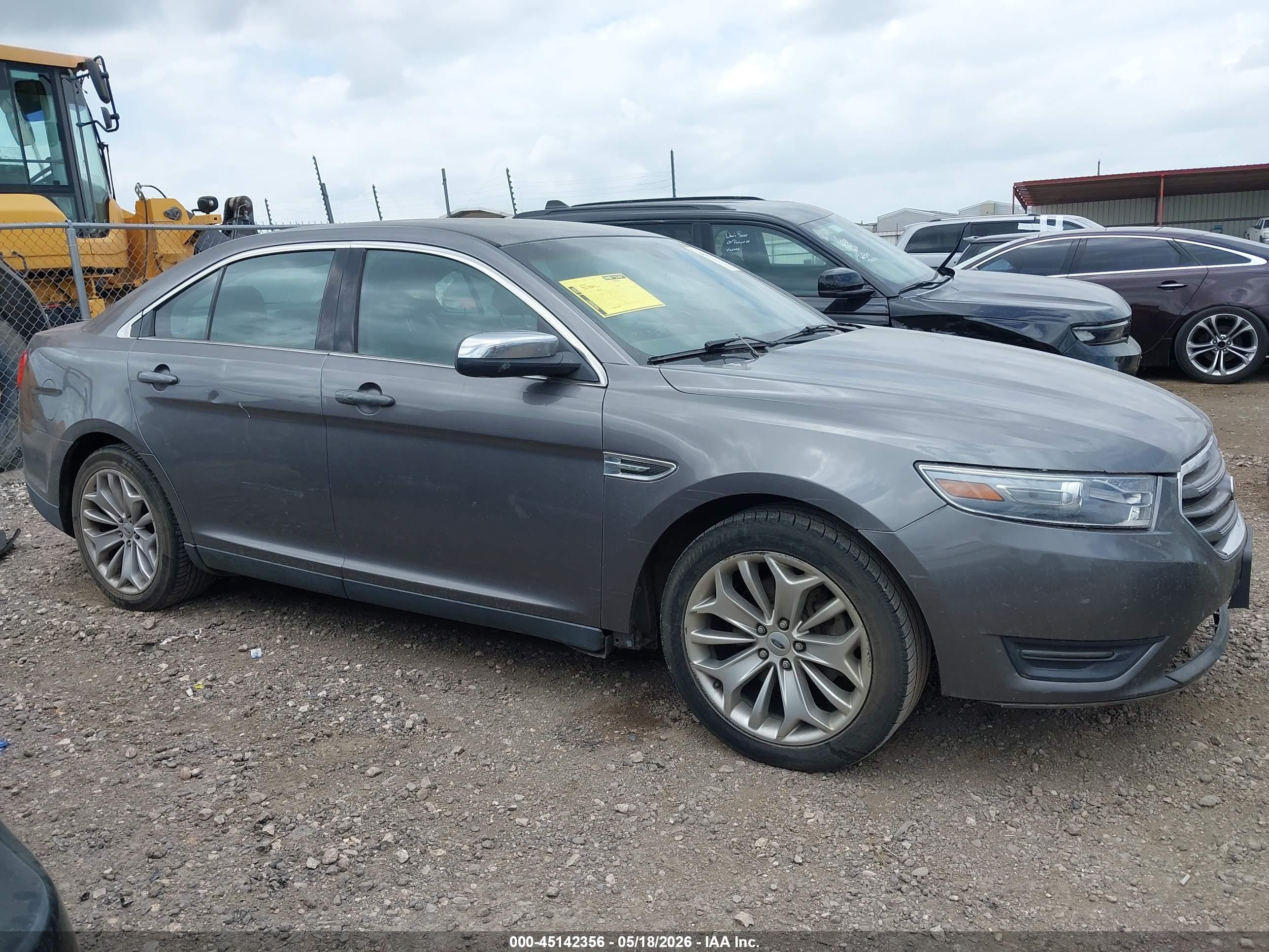 2014 Ford Taurus Limited Серый vin: 1FAHP2F85EG121909