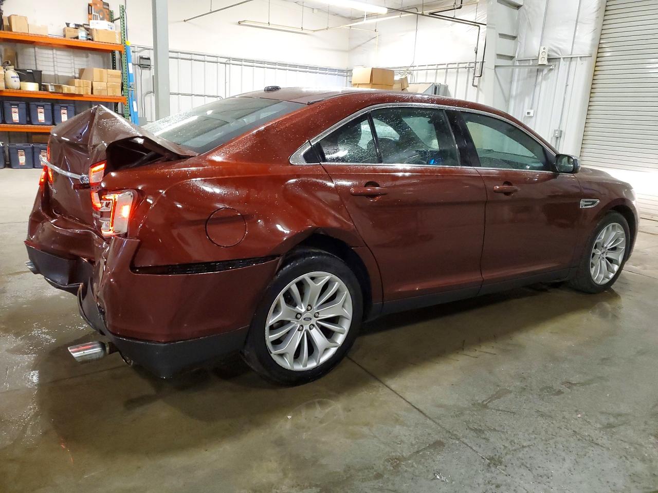 2015 Ford Taurus Limited Maroon vin: 1FAHP2F85FG101242