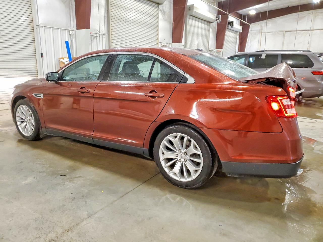 2015 Ford Taurus Limited Maroon vin: 1FAHP2F85FG101242