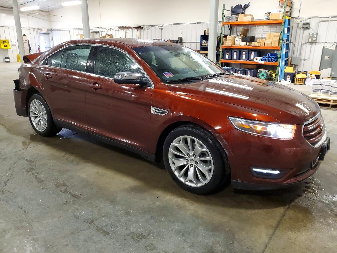 2015 Ford Taurus Limited Maroon vin: 1FAHP2F85FG101242