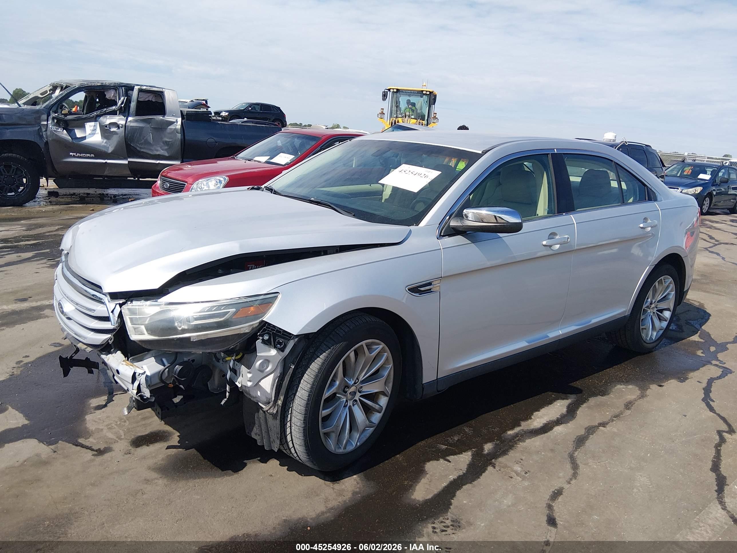 2015 Ford Taurus Limited Silver vin: 1FAHP2F85FG108871
