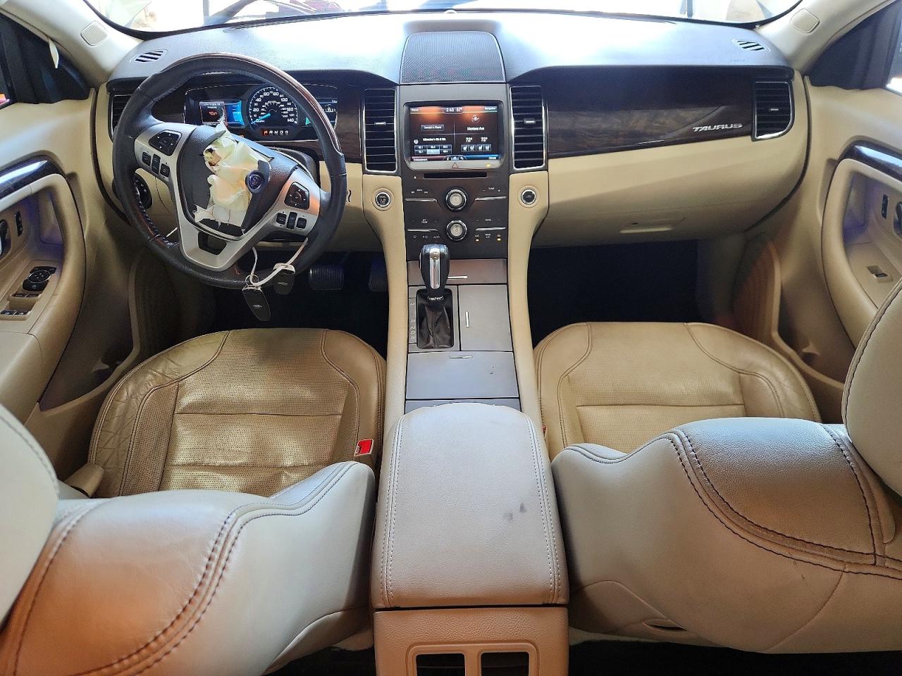 2015 Ford Taurus Limited White vin: 1FAHP2F85FG139151