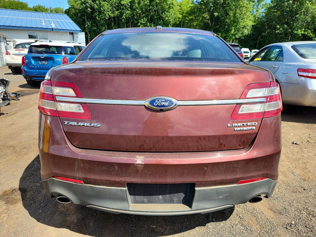 2015 Ford Taurus Limited Burgundy vin: 1FAHP2F85FG152076