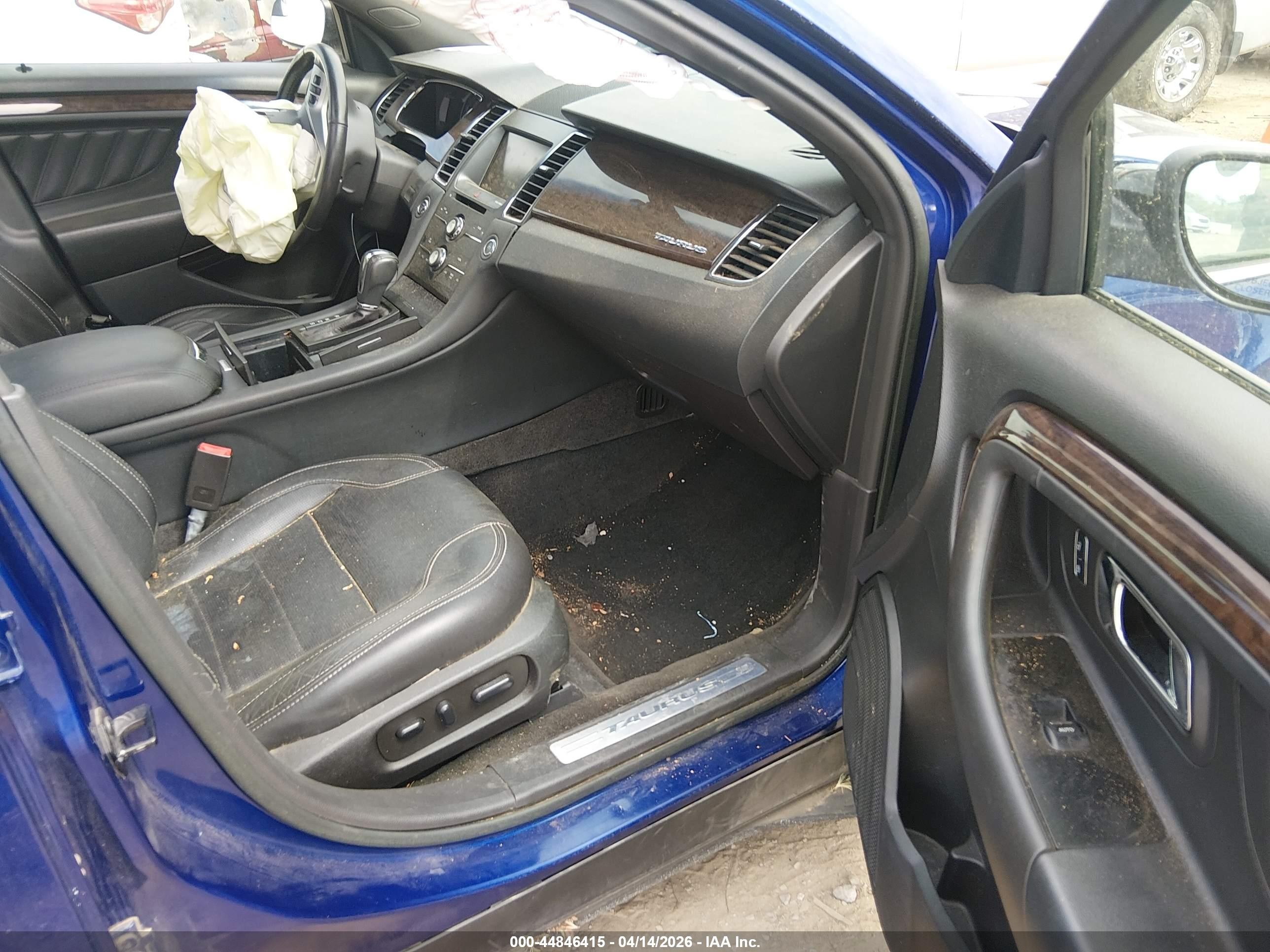 2015 Ford Taurus Limited Синий vin: 1FAHP2F85FG156743