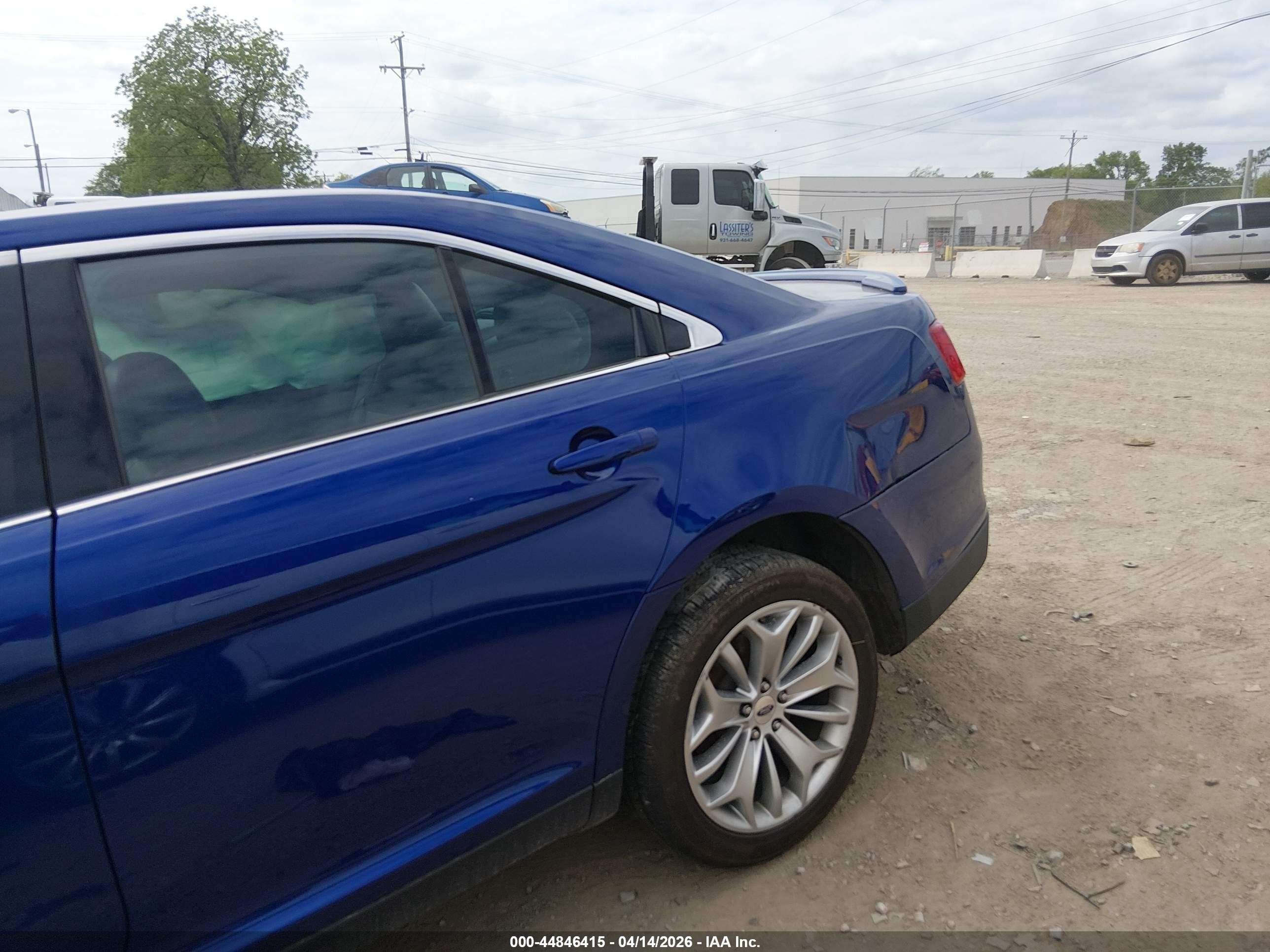 2015 Ford Taurus Limited Синий vin: 1FAHP2F85FG156743
