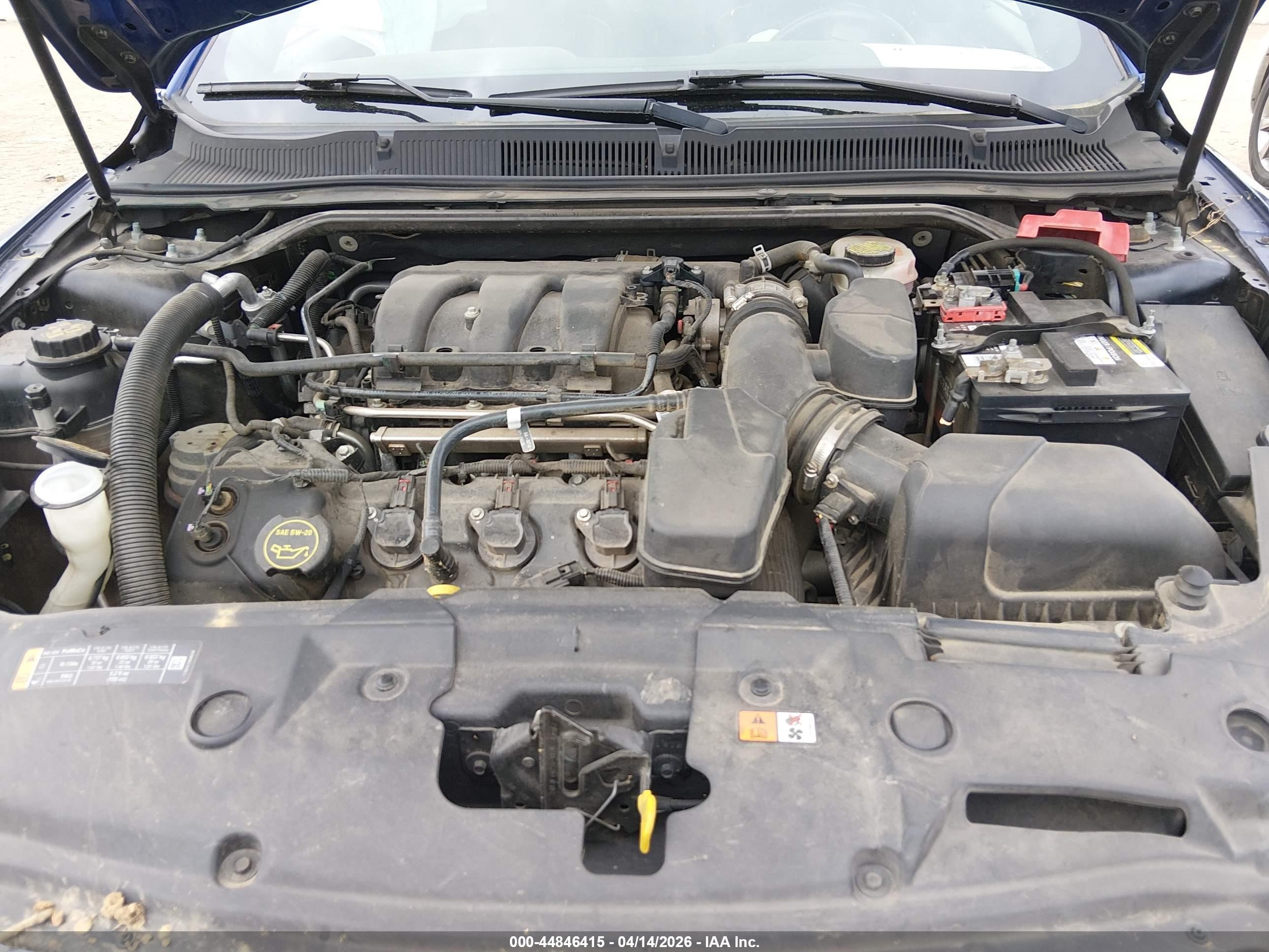 2015 Ford Taurus Limited Синий vin: 1FAHP2F85FG156743