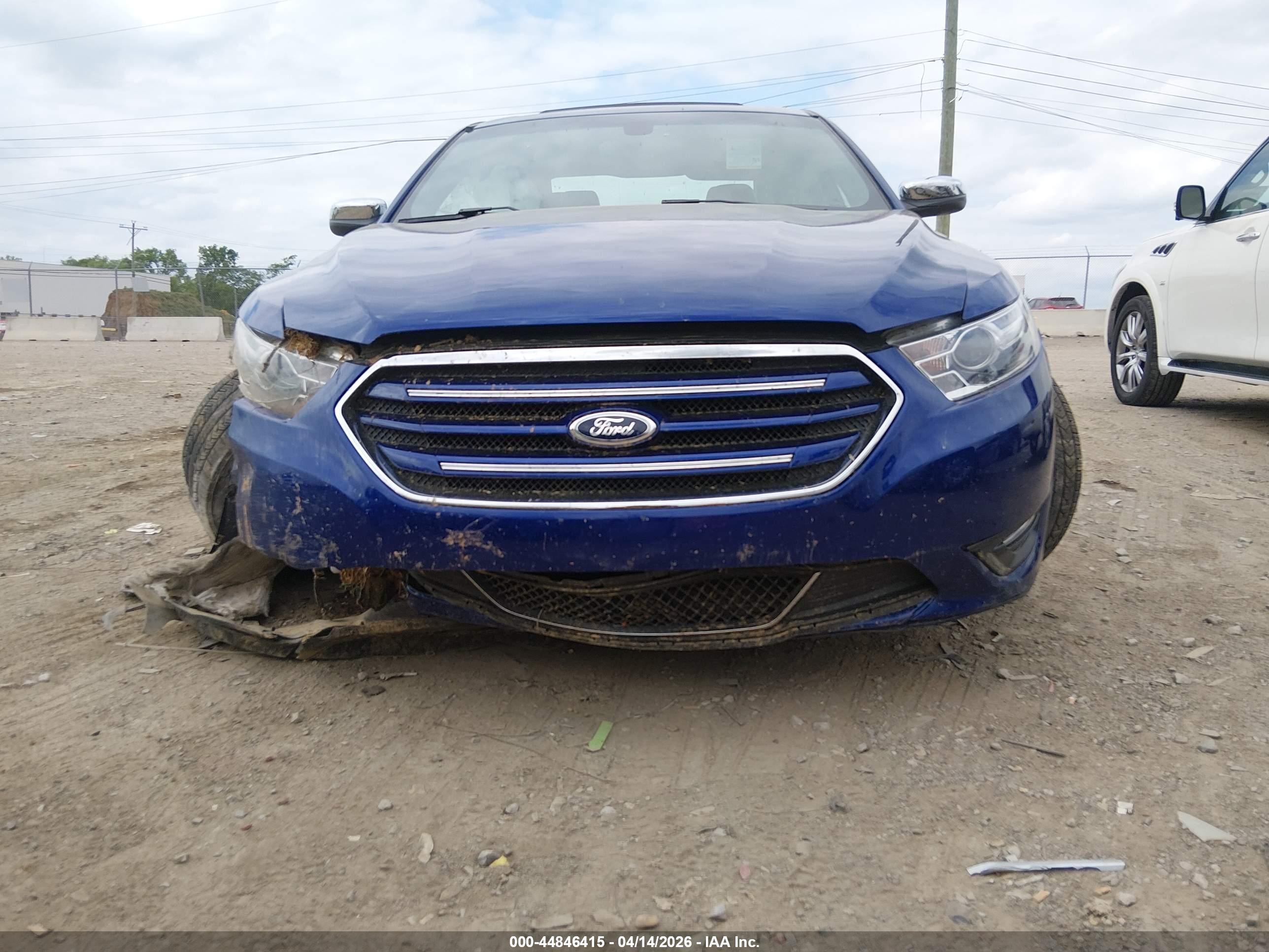 2015 Ford Taurus Limited Синий vin: 1FAHP2F85FG156743