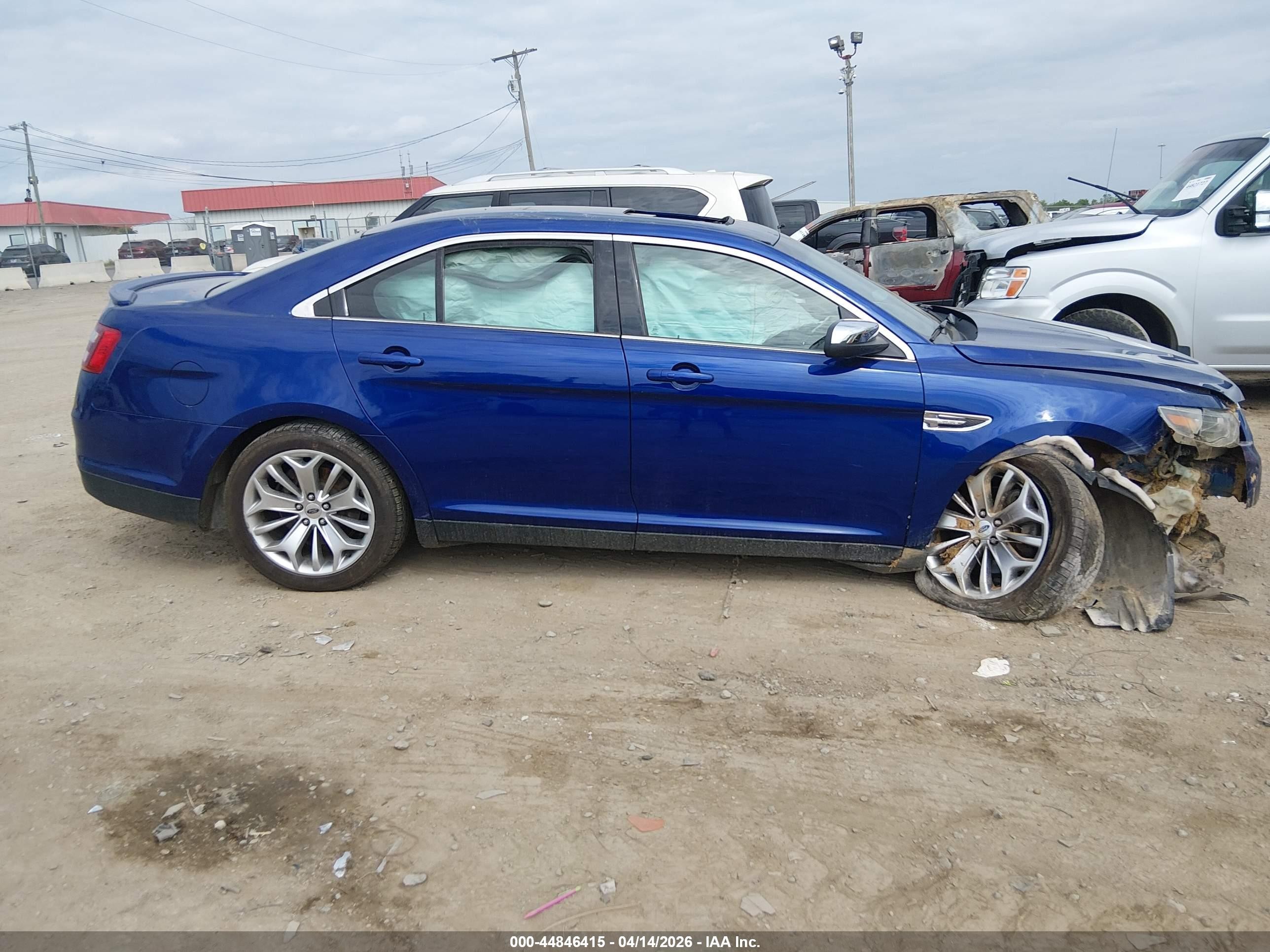 2015 Ford Taurus Limited Синий vin: 1FAHP2F85FG156743
