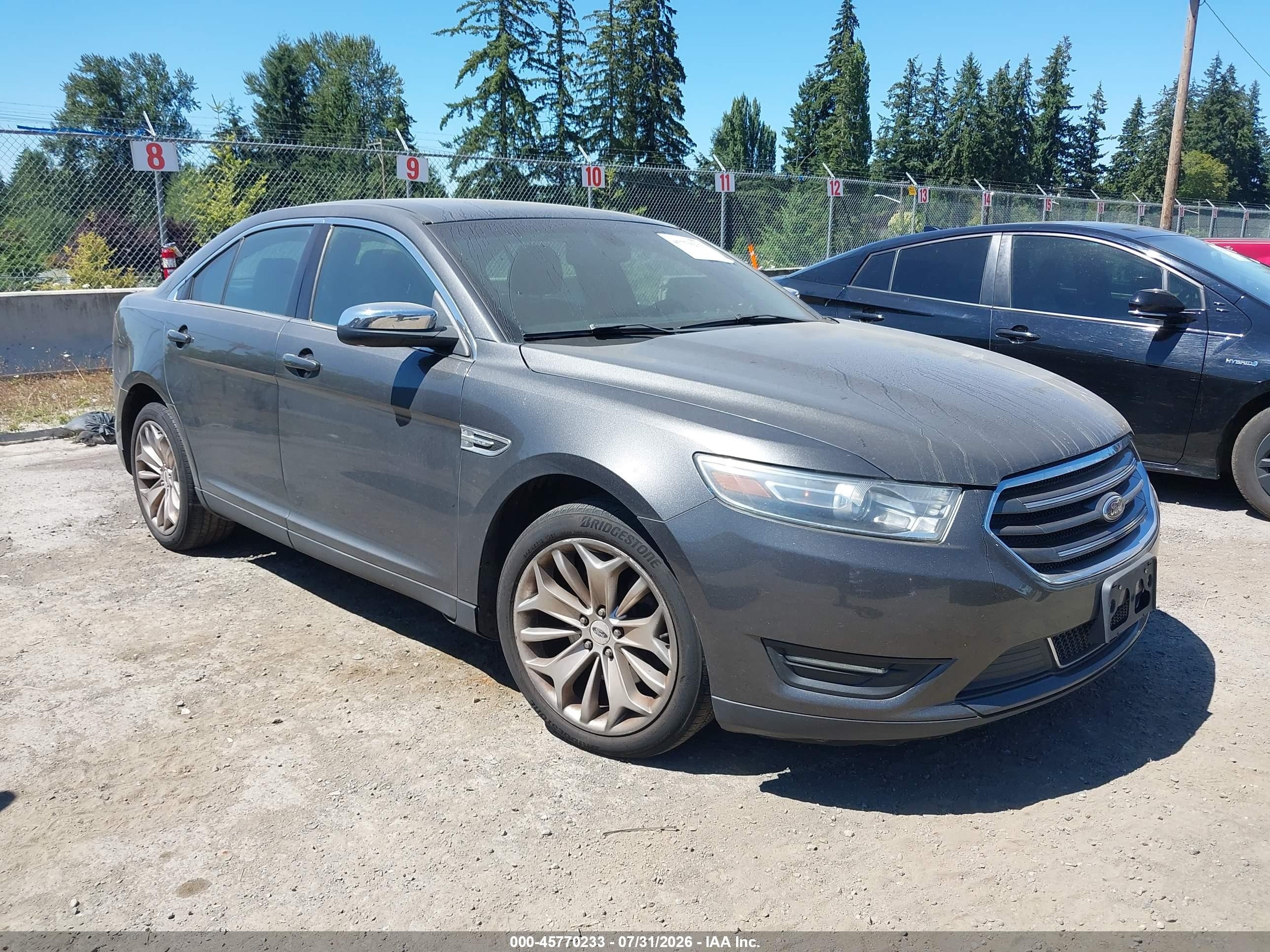 2015 Ford Taurus Limited Gray vin: 1FAHP2F85FG170934