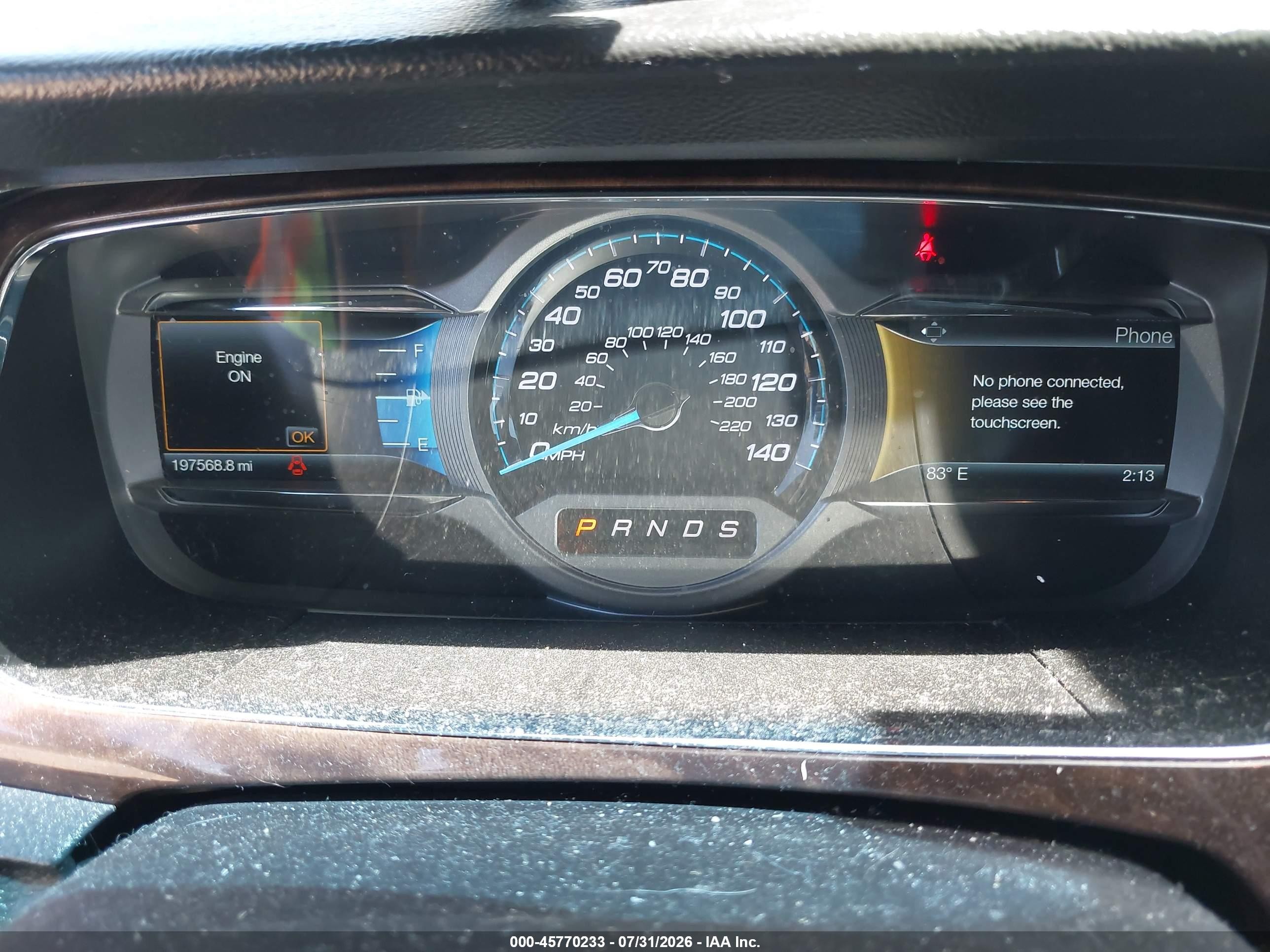 2015 Ford Taurus Limited Gray vin: 1FAHP2F85FG170934