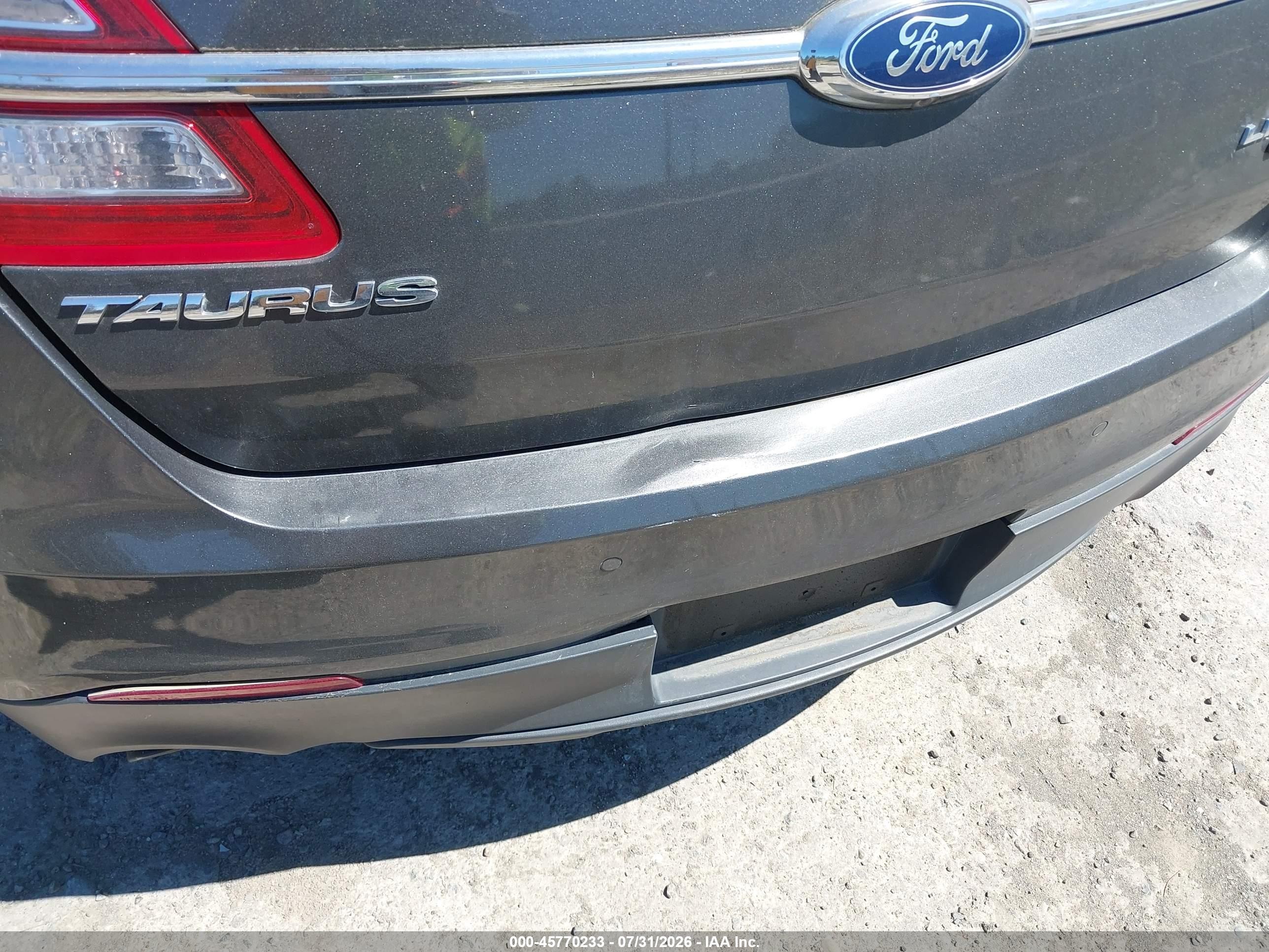 2015 Ford Taurus Limited Gray vin: 1FAHP2F85FG170934
