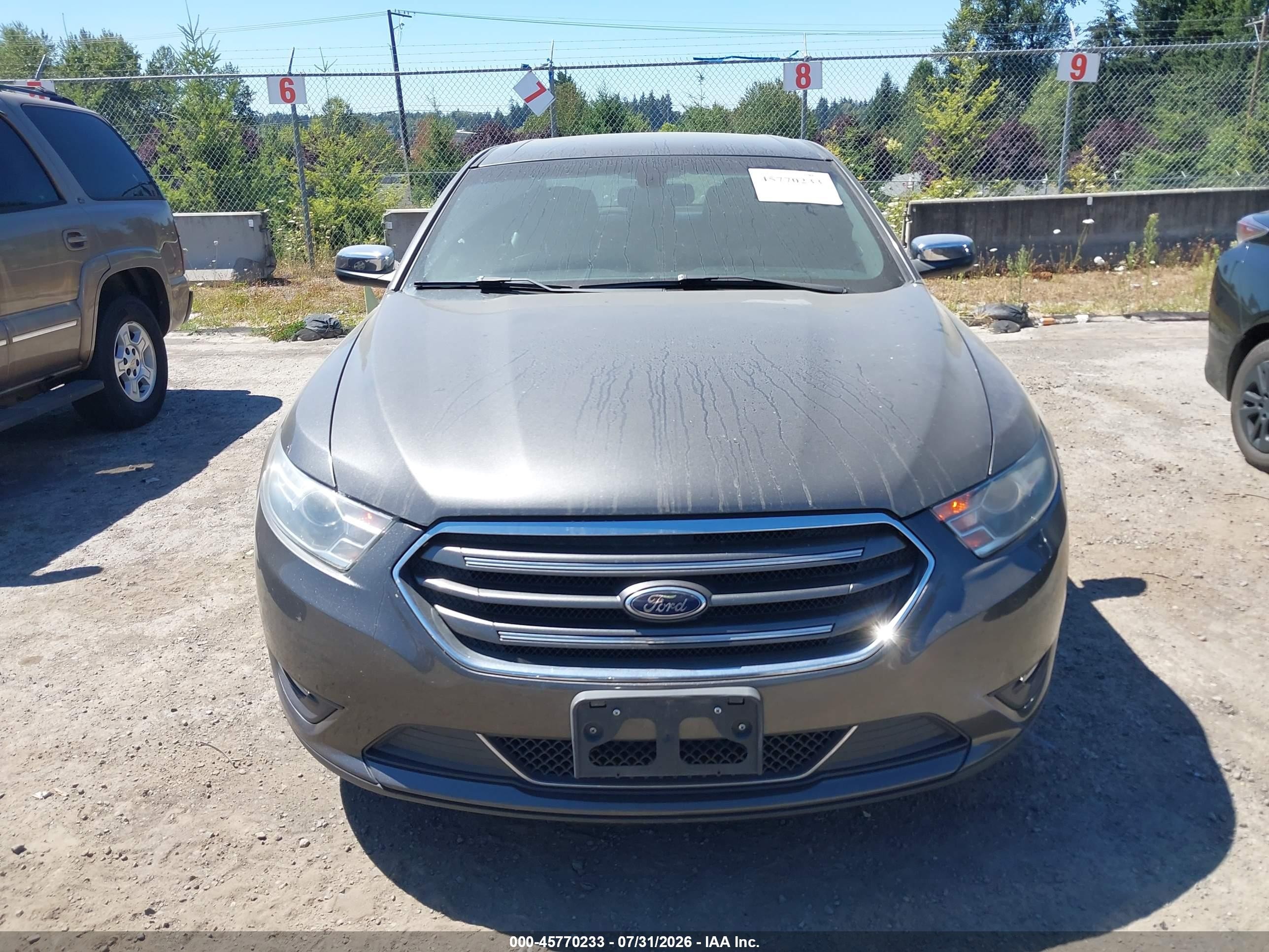 2015 Ford Taurus Limited Gray vin: 1FAHP2F85FG170934