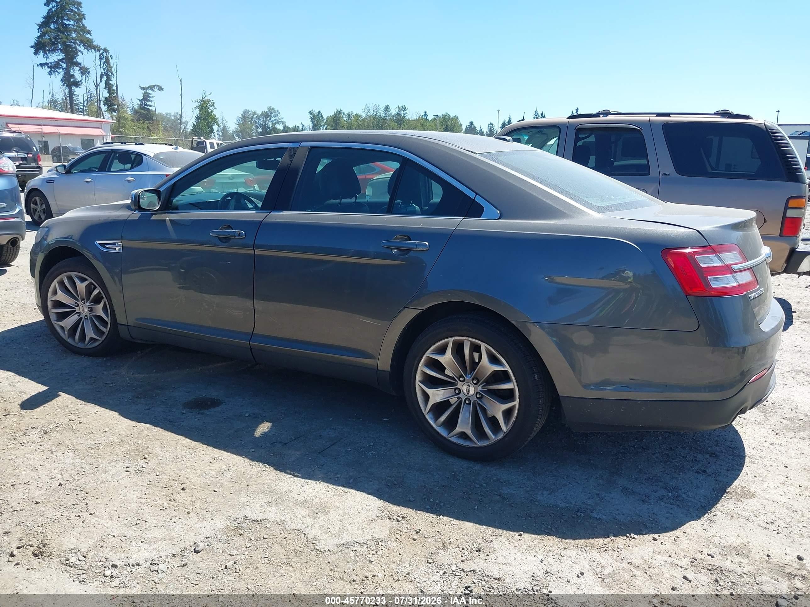 2015 Ford Taurus Limited Gray vin: 1FAHP2F85FG170934