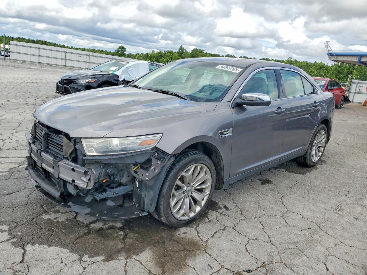 2013 Ford Taurus Limited Gray vin: 1FAHP2F86DG133453