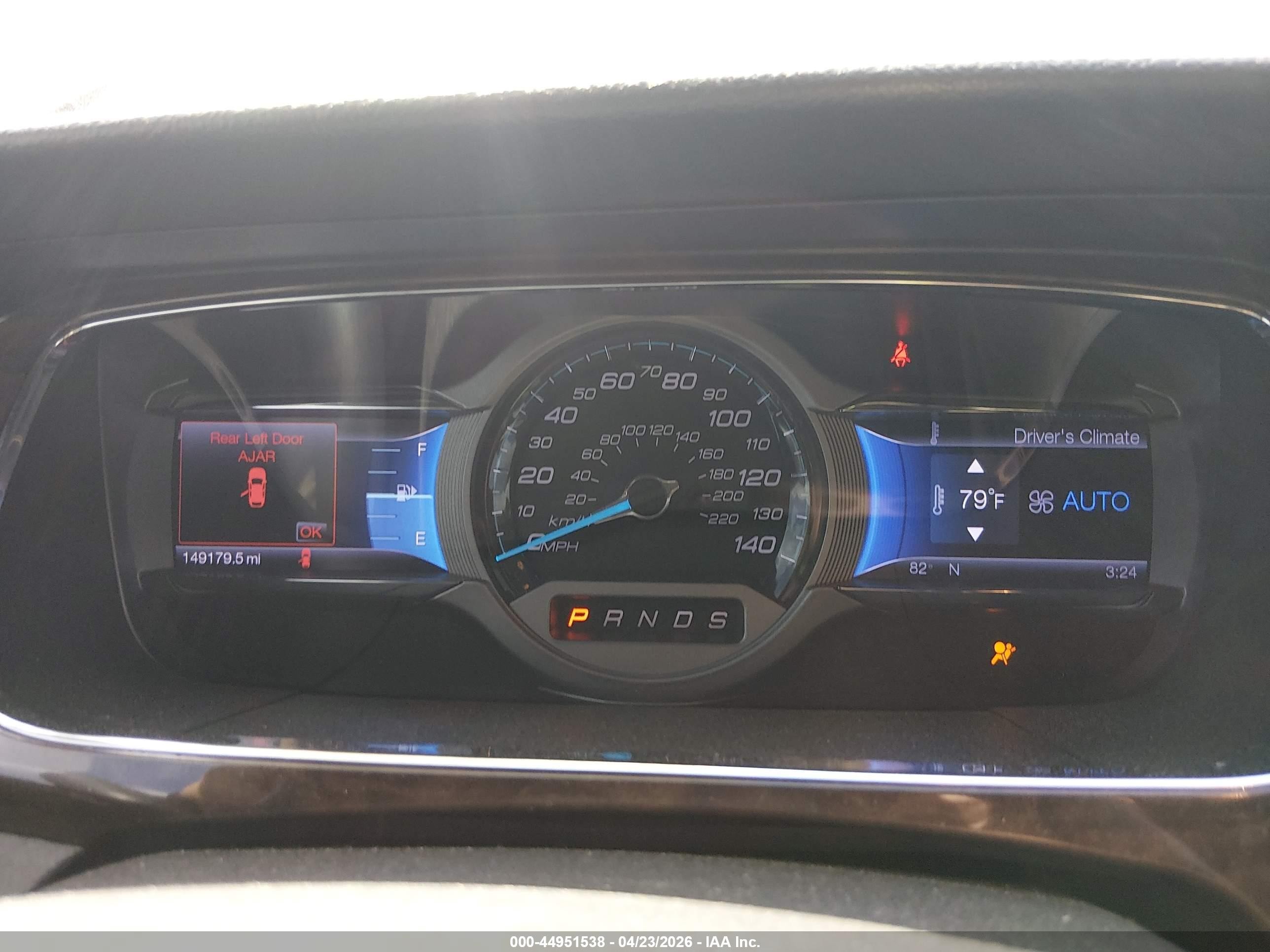 2013 Ford Taurus Limited Серый vin: 1FAHP2F86DG137647