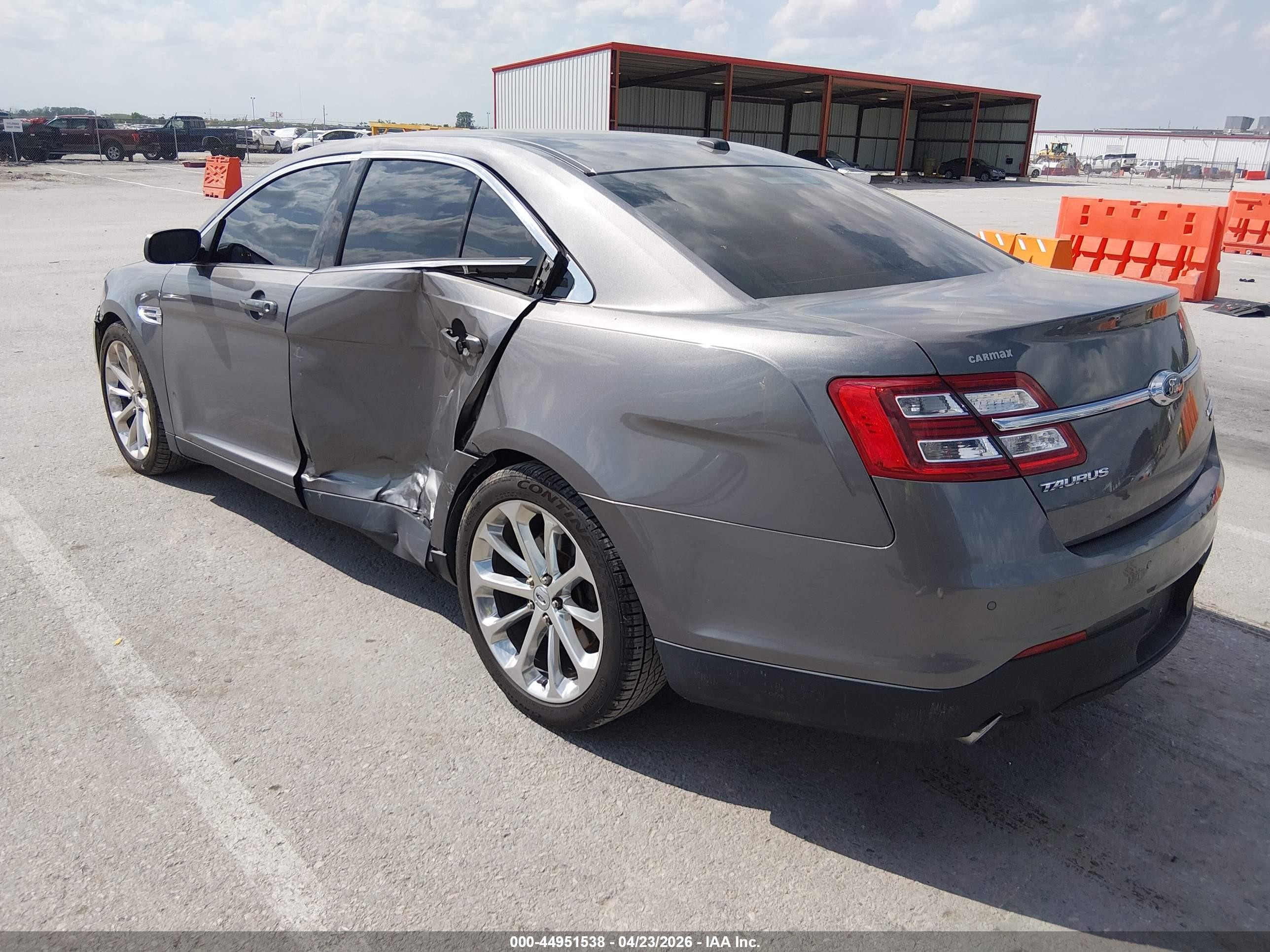 2013 Ford Taurus Limited Серый vin: 1FAHP2F86DG137647
