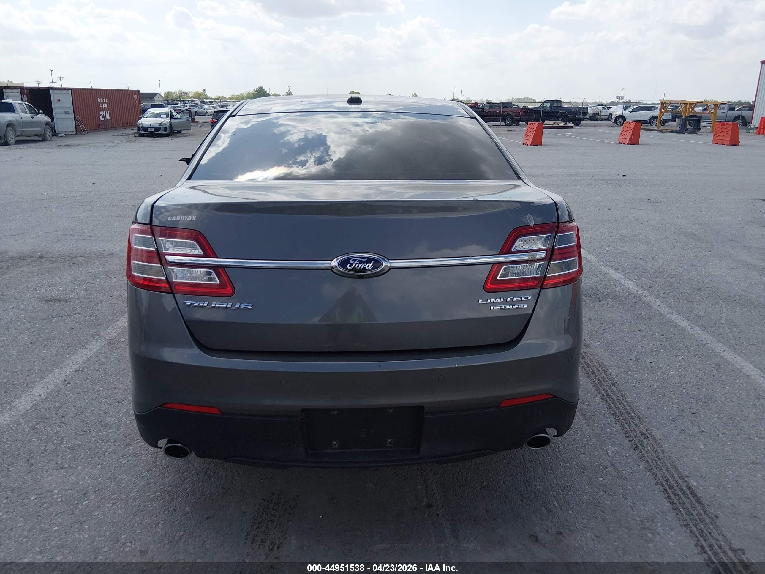 2013 Ford Taurus Limited Серый vin: 1FAHP2F86DG137647