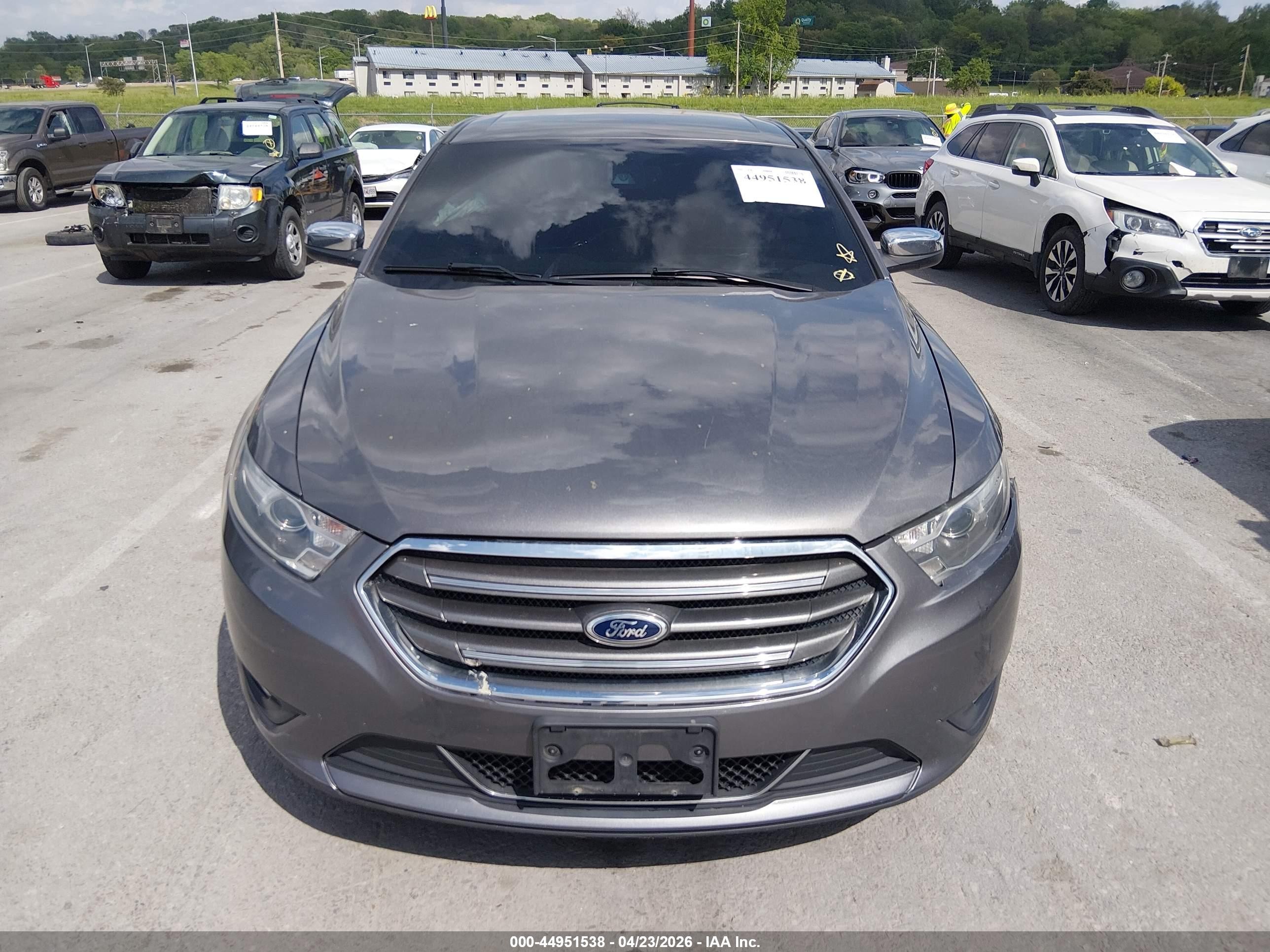 2013 Ford Taurus Limited Серый vin: 1FAHP2F86DG137647