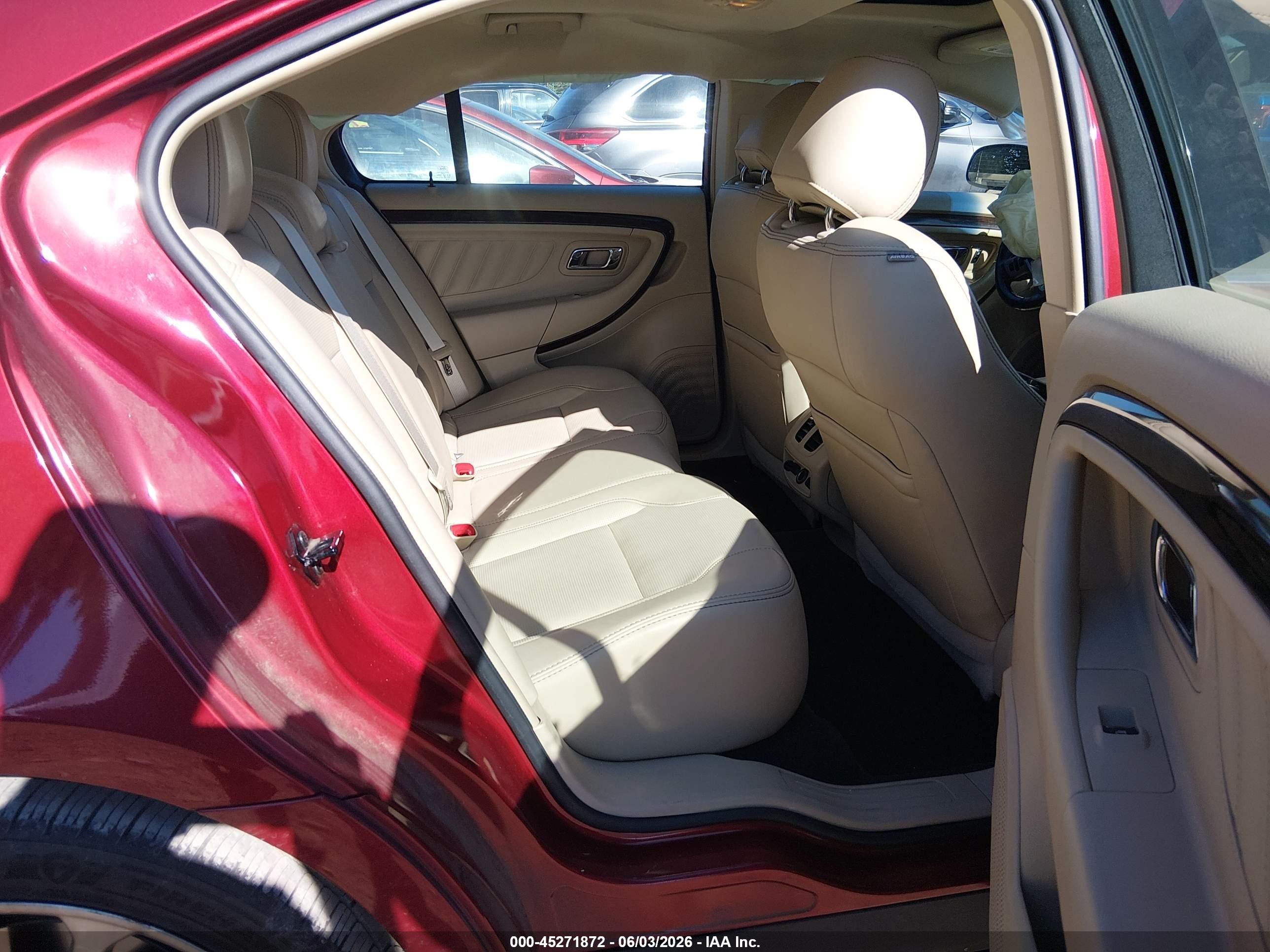 2013 Ford Taurus Limited Maroon vin: 1FAHP2F86DG161088
