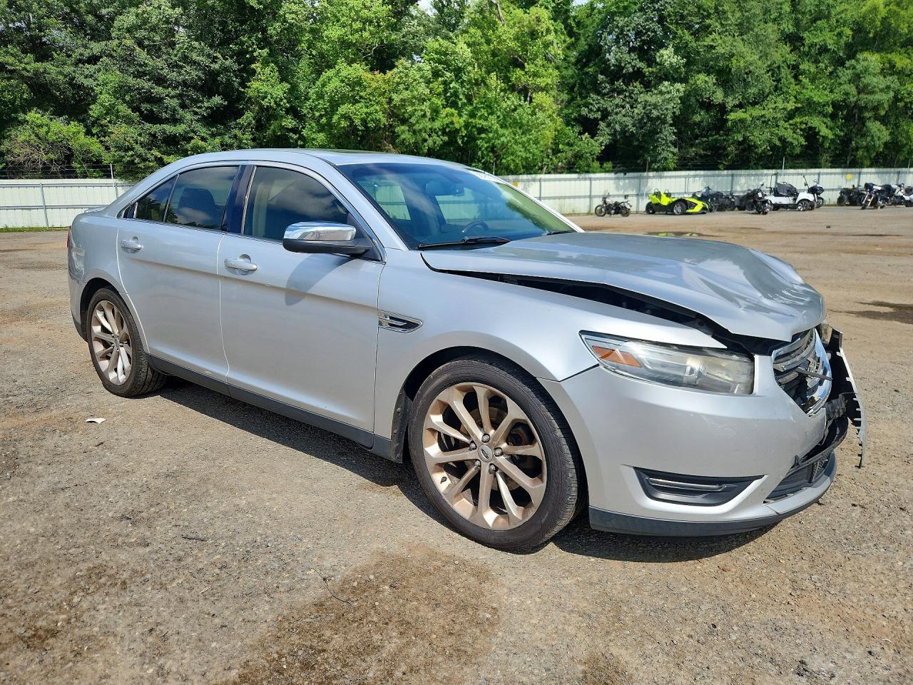 2013 Ford Taurus Limited Silver vin: 1FAHP2F86DG173807