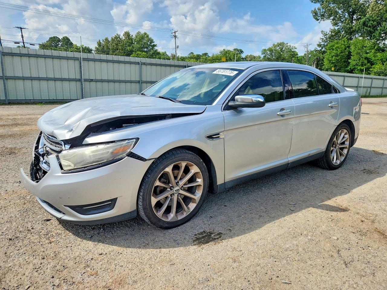 2013 Ford Taurus Limited Silver vin: 1FAHP2F86DG173807