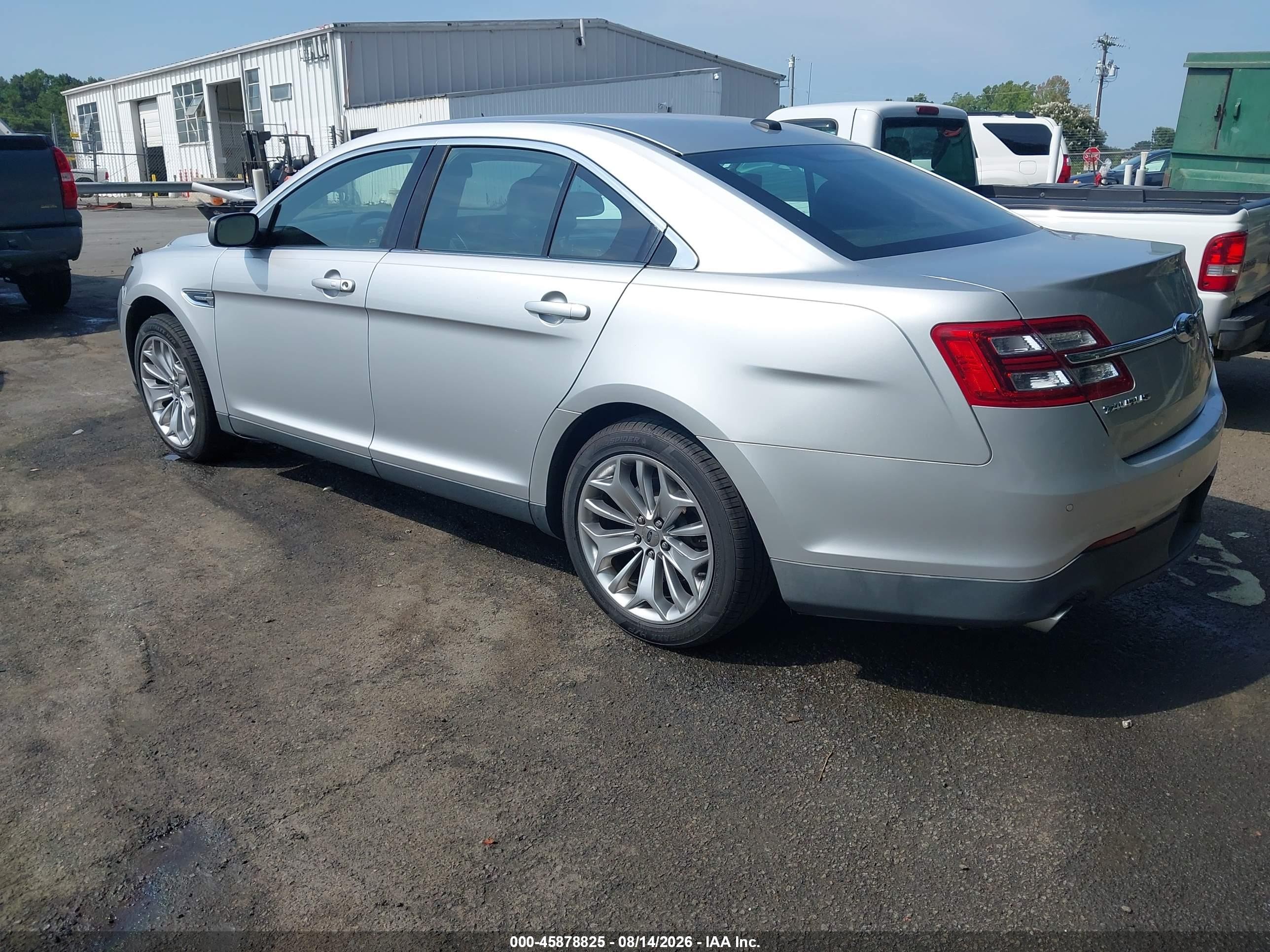 2013 Ford Taurus Limited Silver vin: 1FAHP2F86DG185603