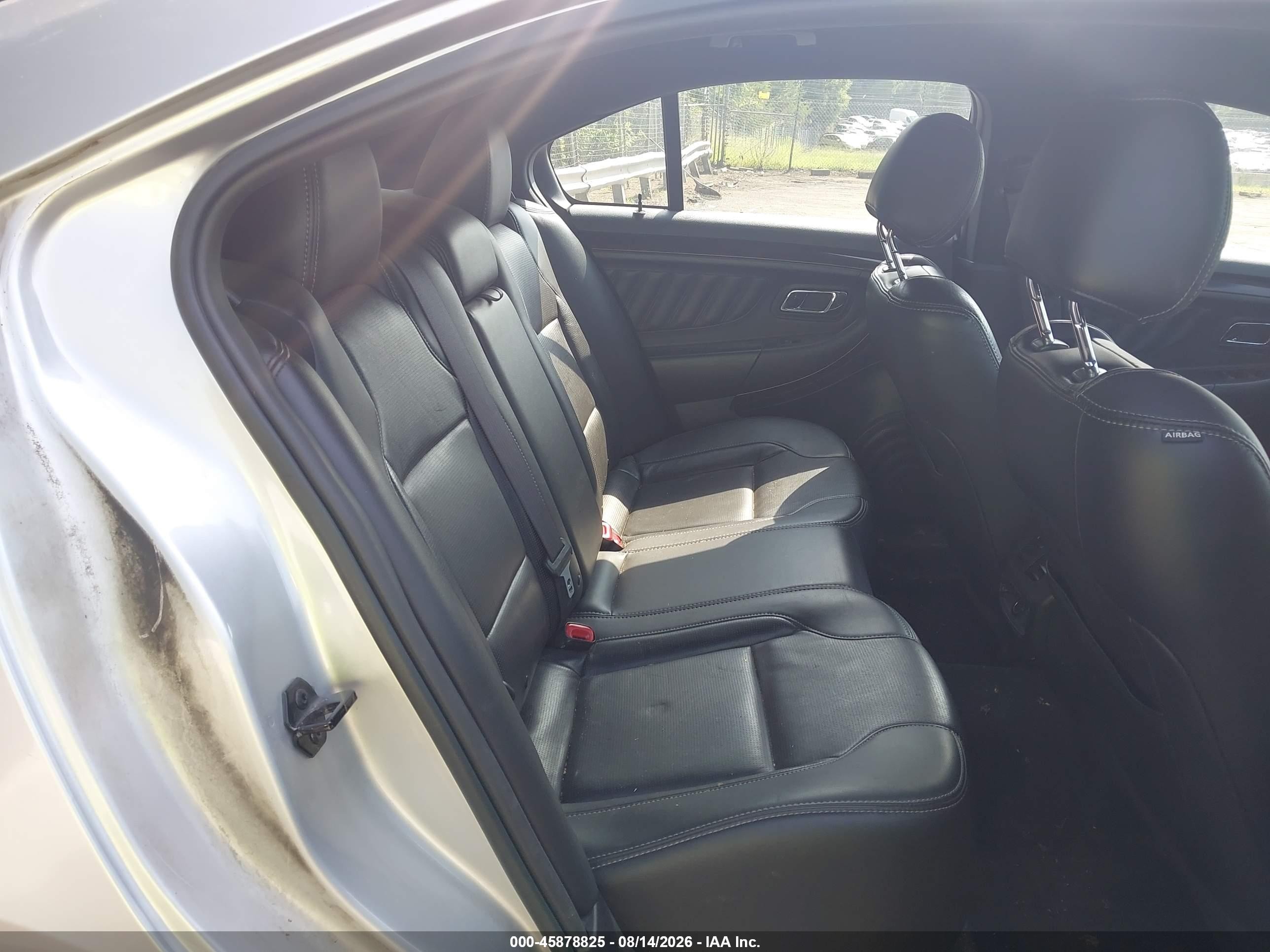 2013 Ford Taurus Limited Silver vin: 1FAHP2F86DG185603
