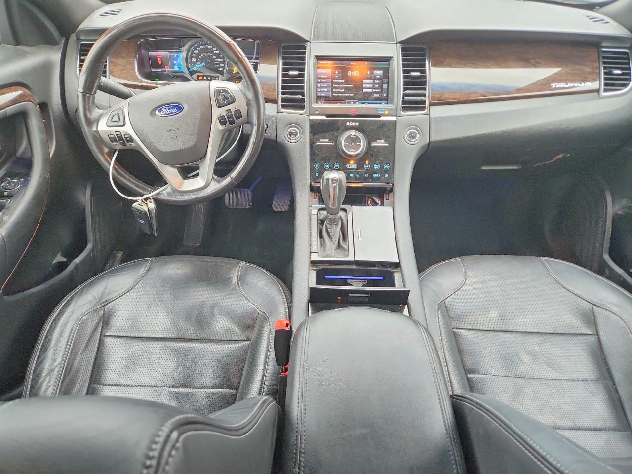 2013 Ford Taurus Limited White vin: 1FAHP2F86DG212119